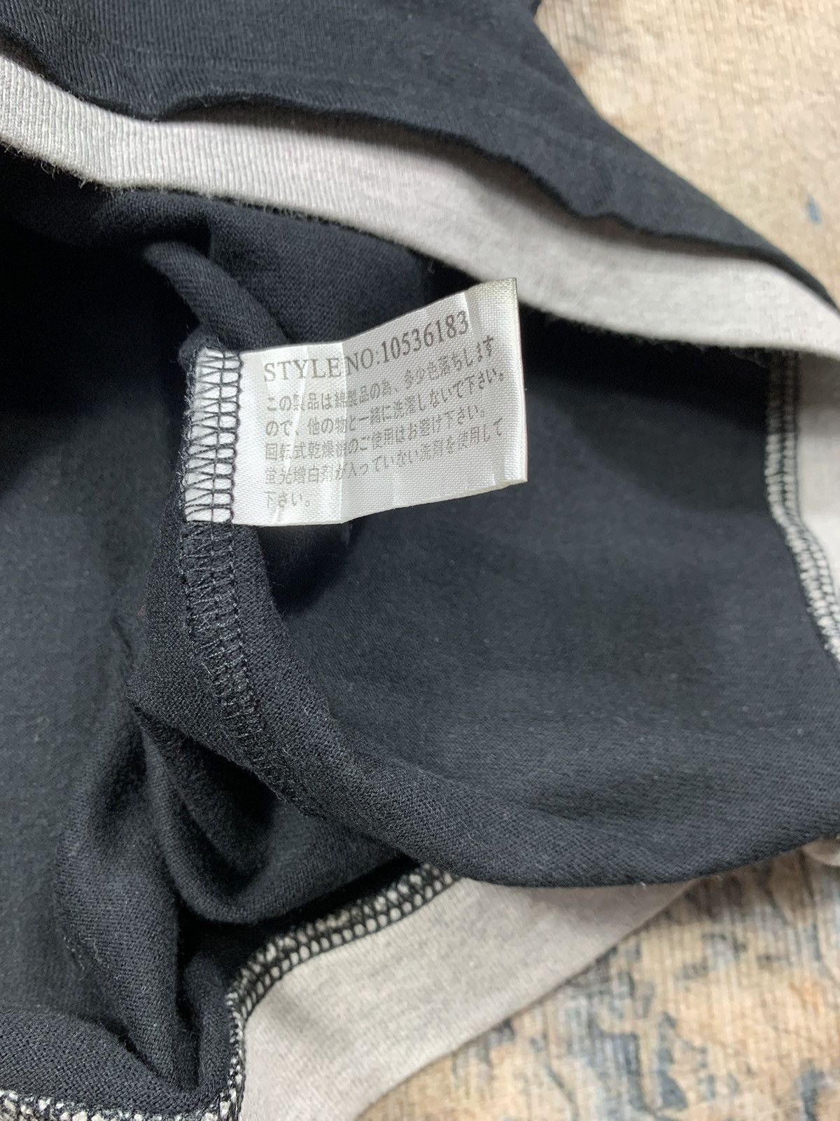 Hysteric Glamour JAPANESE DOUBLE LAYER BLACK BUTTERFLY POEM Size US L / EU 52-54 / 3 - 6 Thumbnail