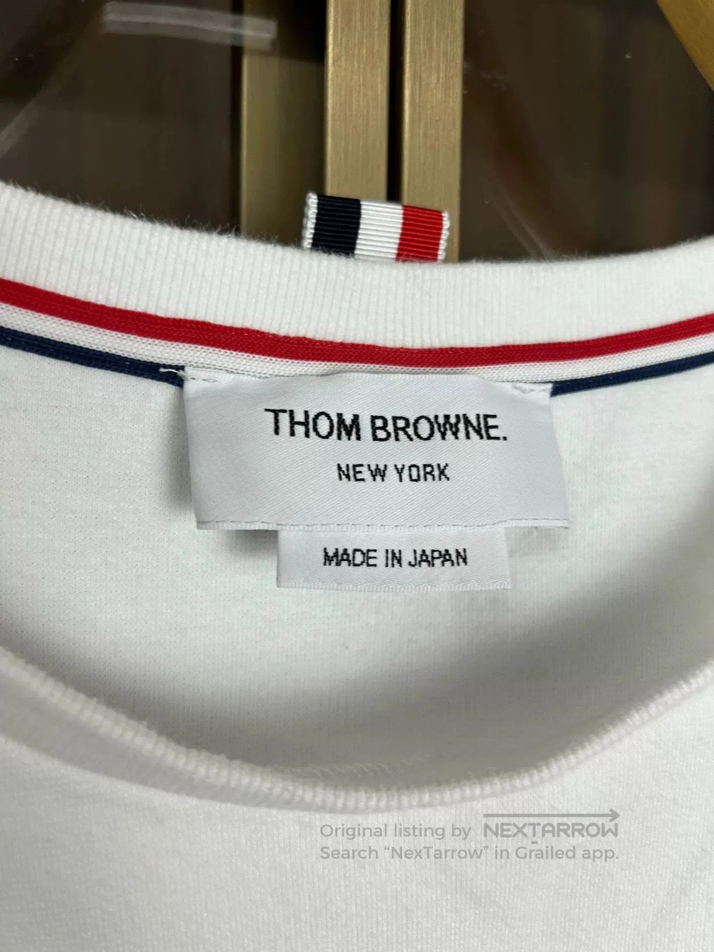 Thom Browne Thom Browne White Striped Men's Pants. Size US M / EU 48-50 / 2 - 3 Thumbnail