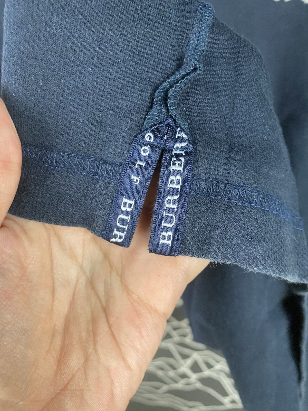 Burberry Vintage Burberry Golf Mock Neck Long Sleeve Embroidery Logo Size US M / EU 48-50 / 2 - 7 Thumbnail