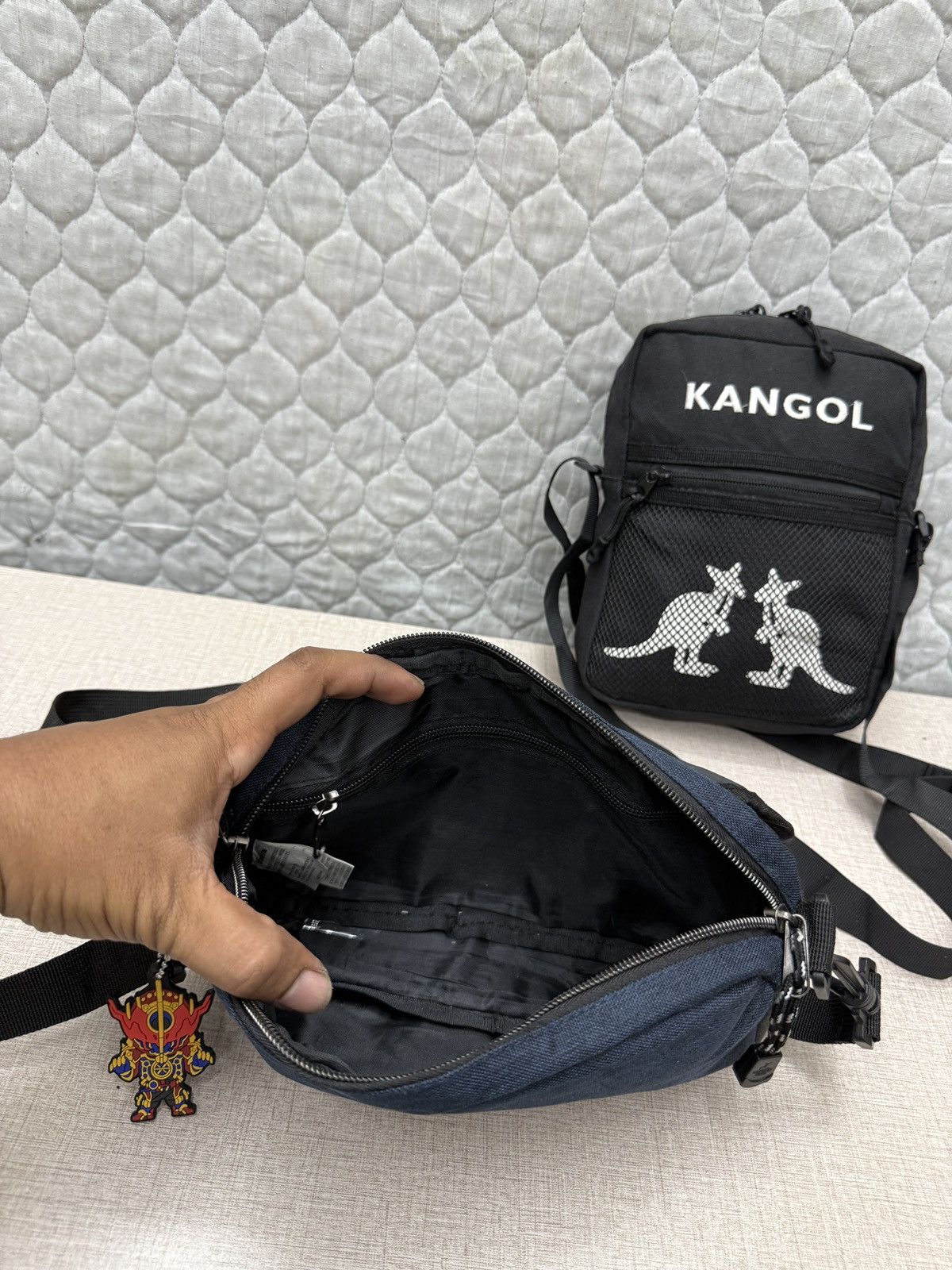 Hypebeast 🔥🔥🔥ARCHIVE CAPTAIN STAG & KANGOL SLING BAG Size ONE SIZE - 8 Thumbnail