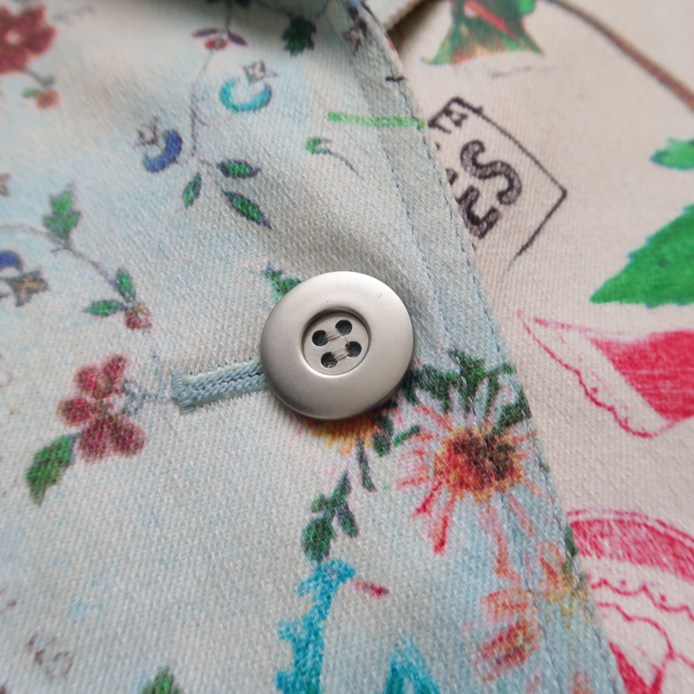 Japanese Brand 2018 Kansai Yamamoto LSD Psychedelic Floral Jacket Size US S / EU 44-46 / 1 - 10 Thumbnail