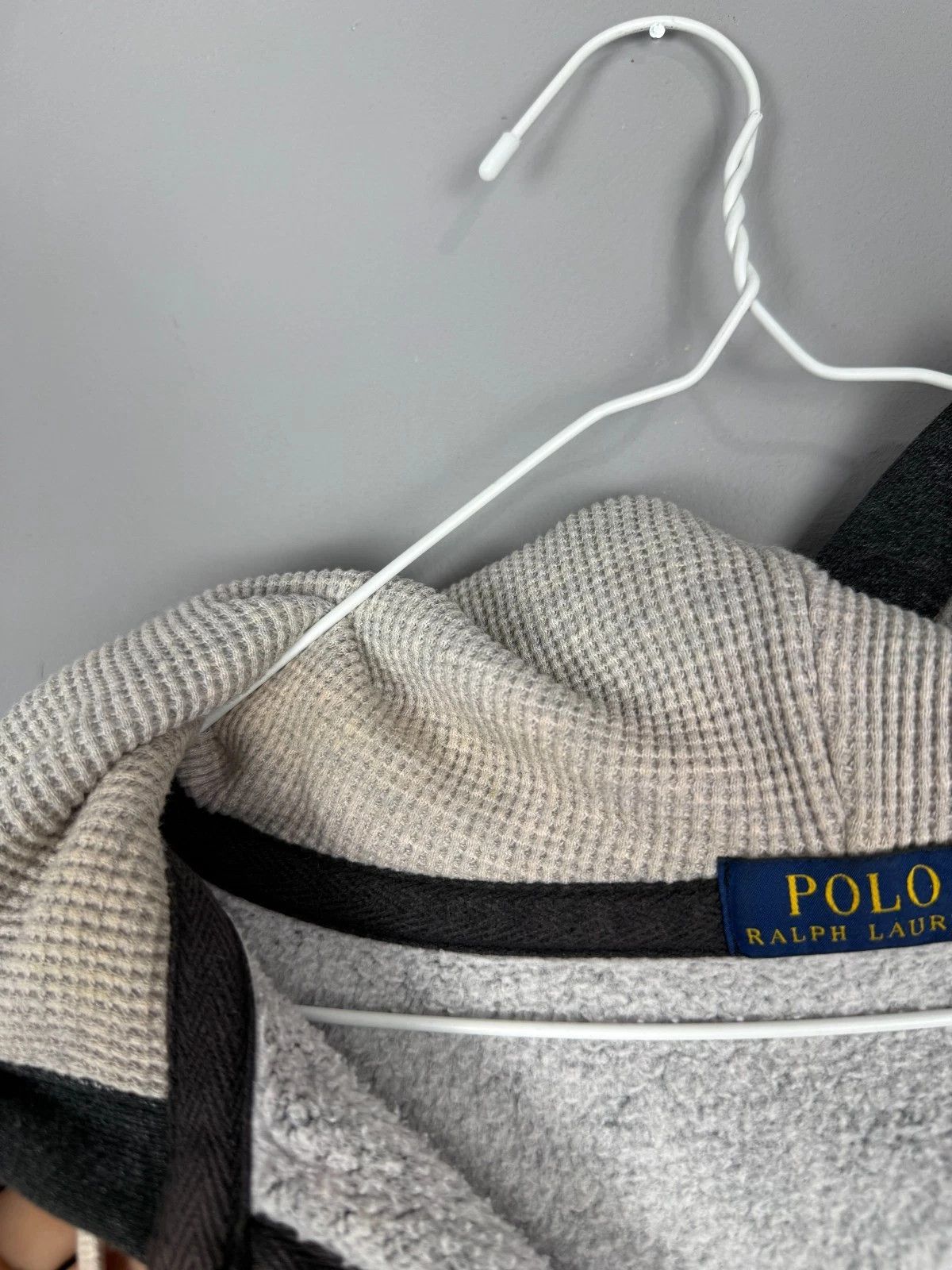 Polo Ralph Lauren Polo Ralph Lauren Zip Up Thermal Hoodie Minimal Athleisure Size US XL / EU 56 / 4 - 8 Thumbnail