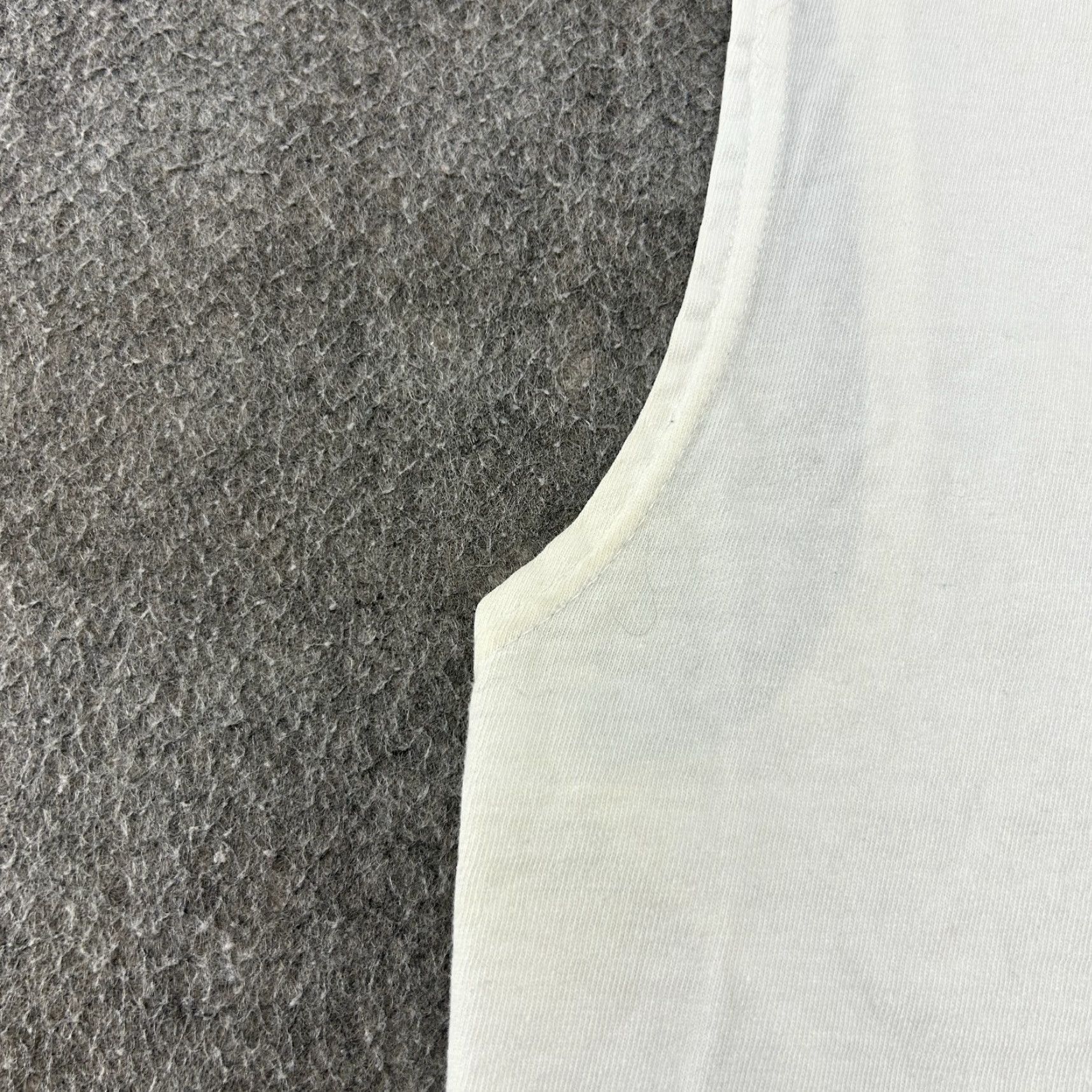Harley Davidson VINTAGE Harley-Davidson Shirt Mens L White Cotton Sleeveless T-Shirt Logo 90s Motorcycle Size US L / EU 52-54 / 3 - 5 Thumbnail