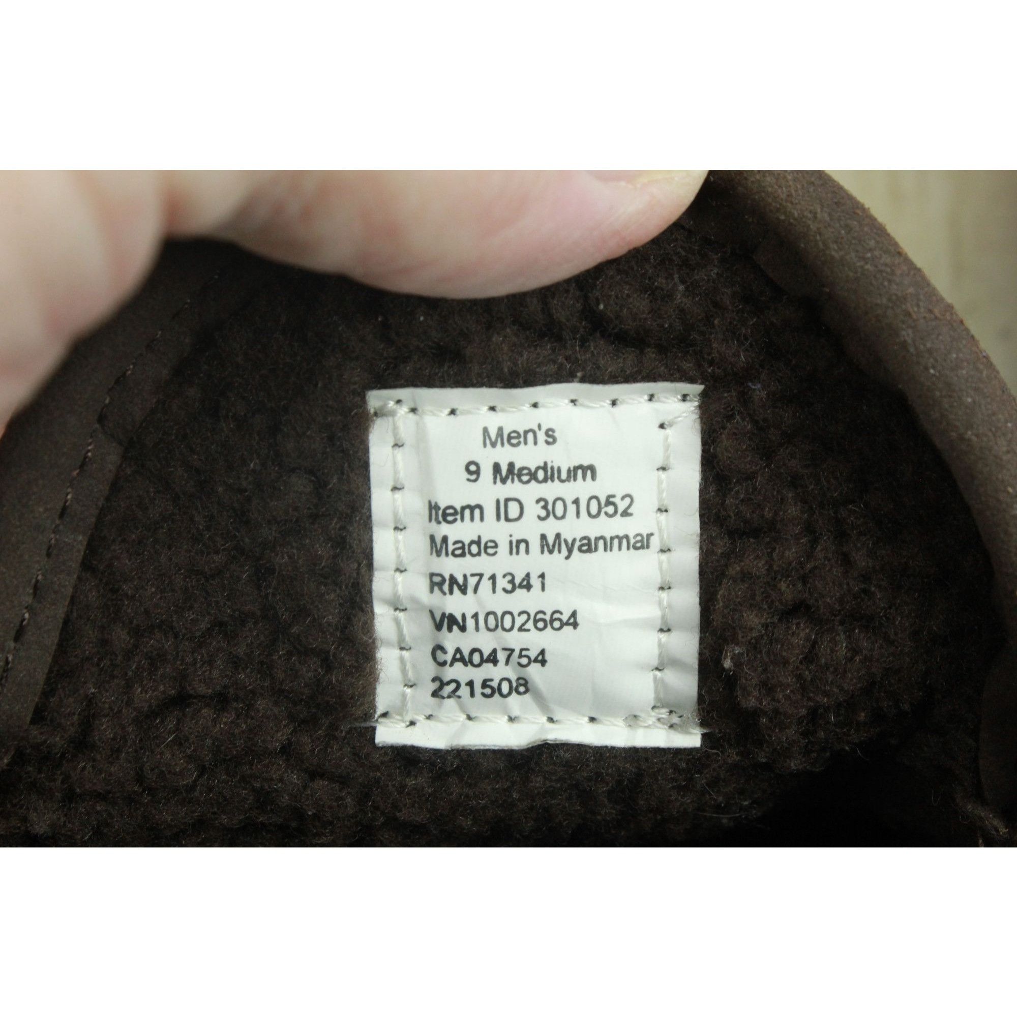 L.L. Bean LL Bean Men's Brown Suede Mountain Bean Slippers Size US 9 / EU 42 - 8 Thumbnail