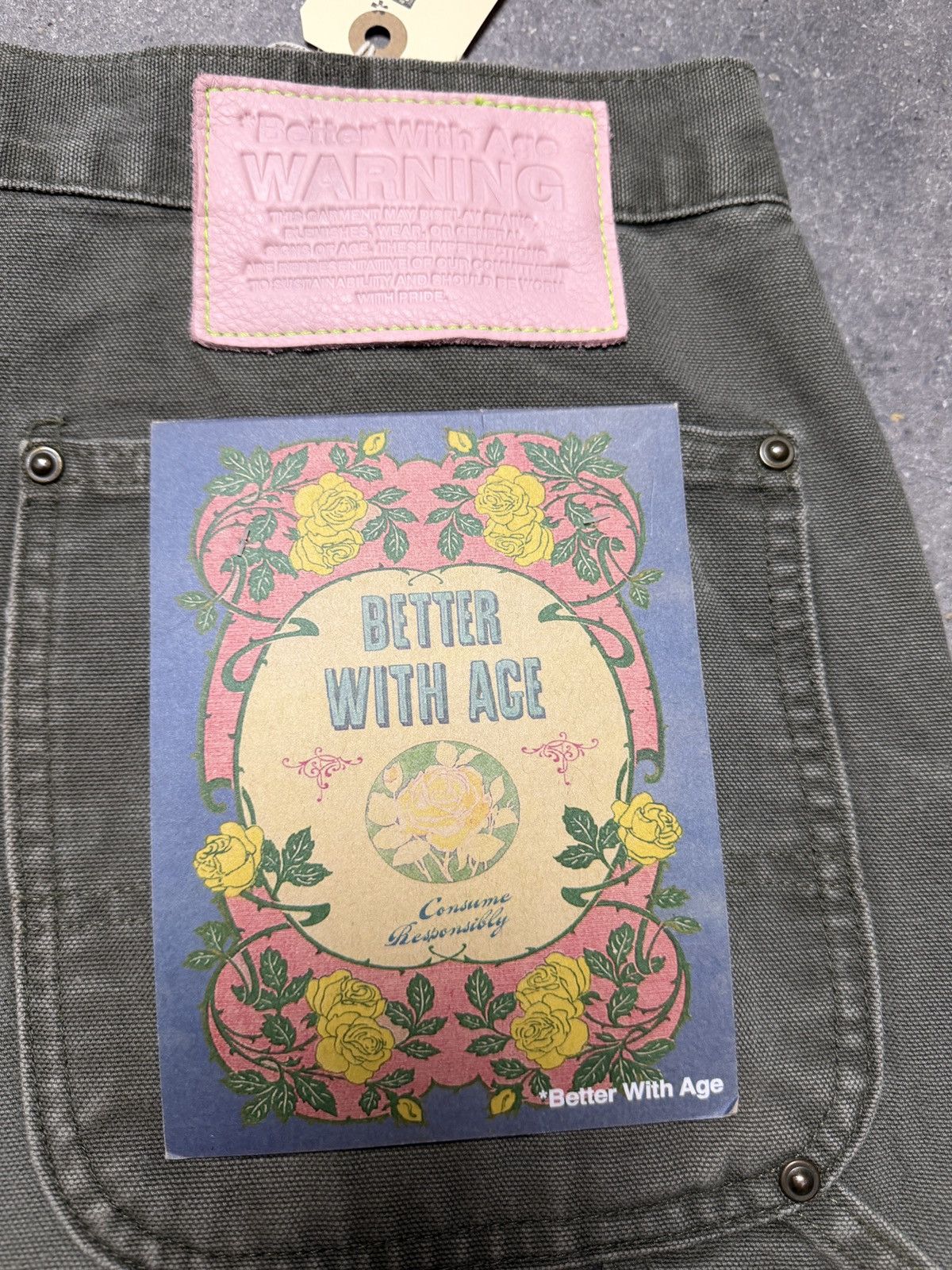 Better With Age Better With Age Knucklehead Double Knee Carhartt Moss Size US 36 / EU 52 - 9 Thumbnail