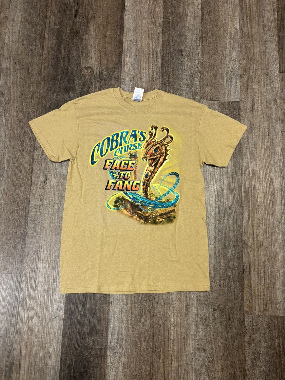 Disney Busch Gardens Cobra’s Curse Roller Coaster Graphic Tee Size US M / EU 48-50 / 2 - 1 Thumbnail