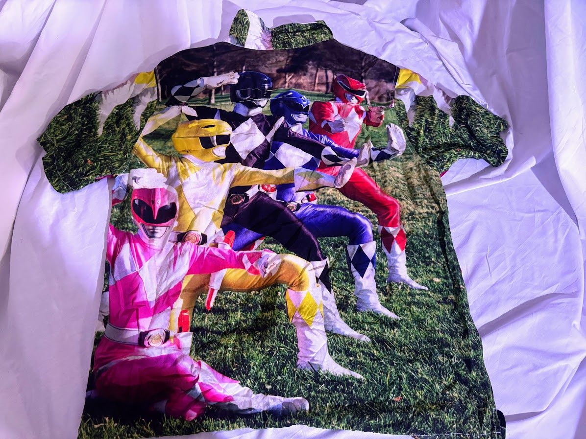 Other Dumbgood Power Rangers Camp Shirt Size XL - Mighty Morphin Size US XL / EU 56 / 4 - 3 Thumbnail