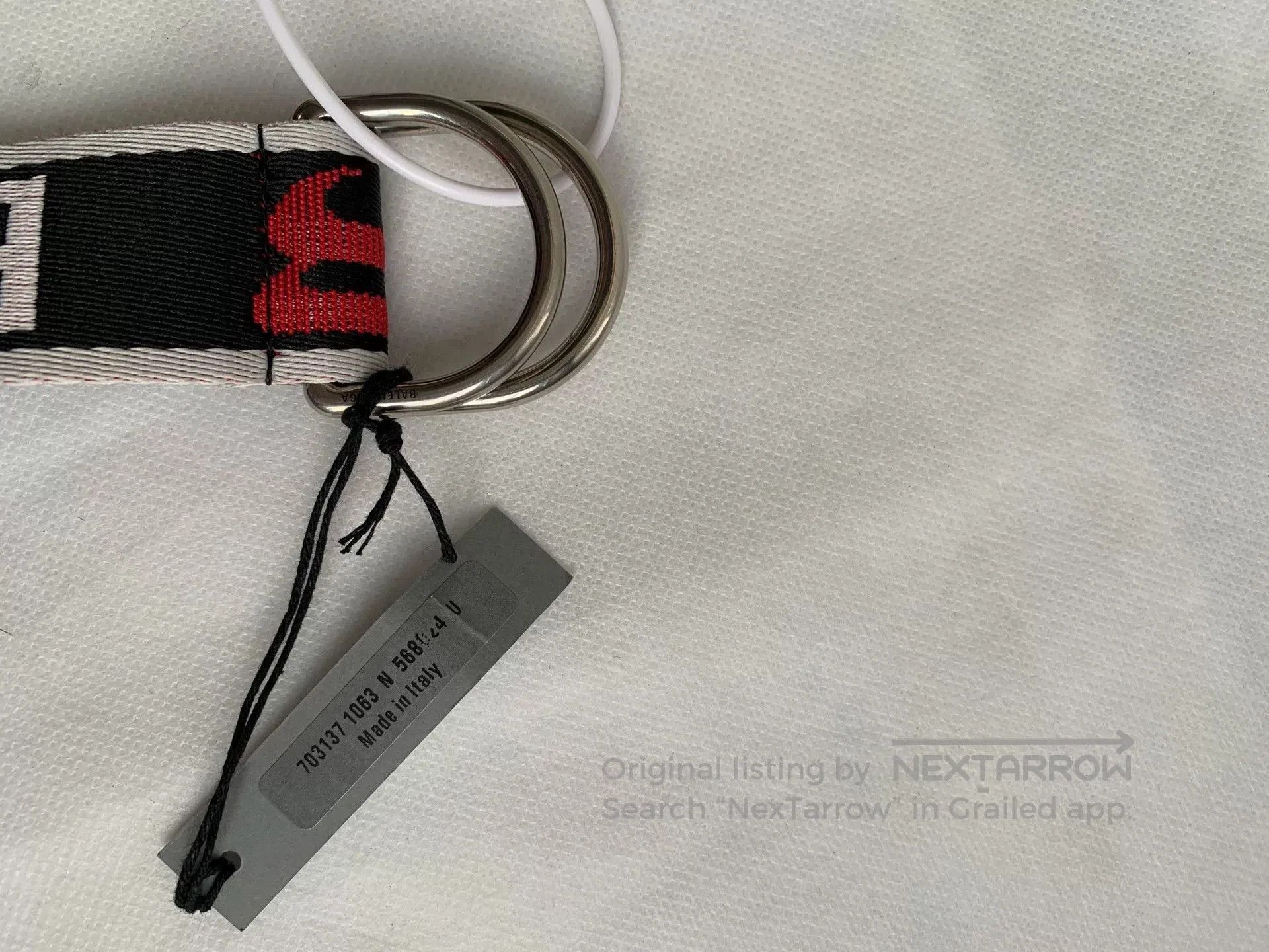 Balenciaga Balenciaga Distressed Nylon Belt. Size ONE SIZE - 6 Thumbnail