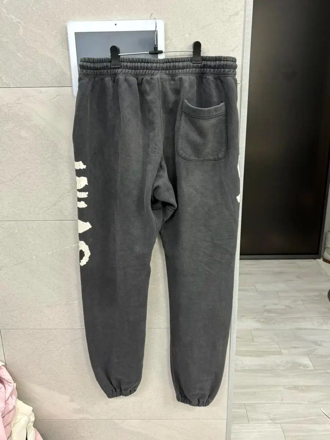Saint Michael × Vlone Saint Michael x Vlone Bone Sweat Pants Size US 34 / EU 50 - 2 Thumbnail