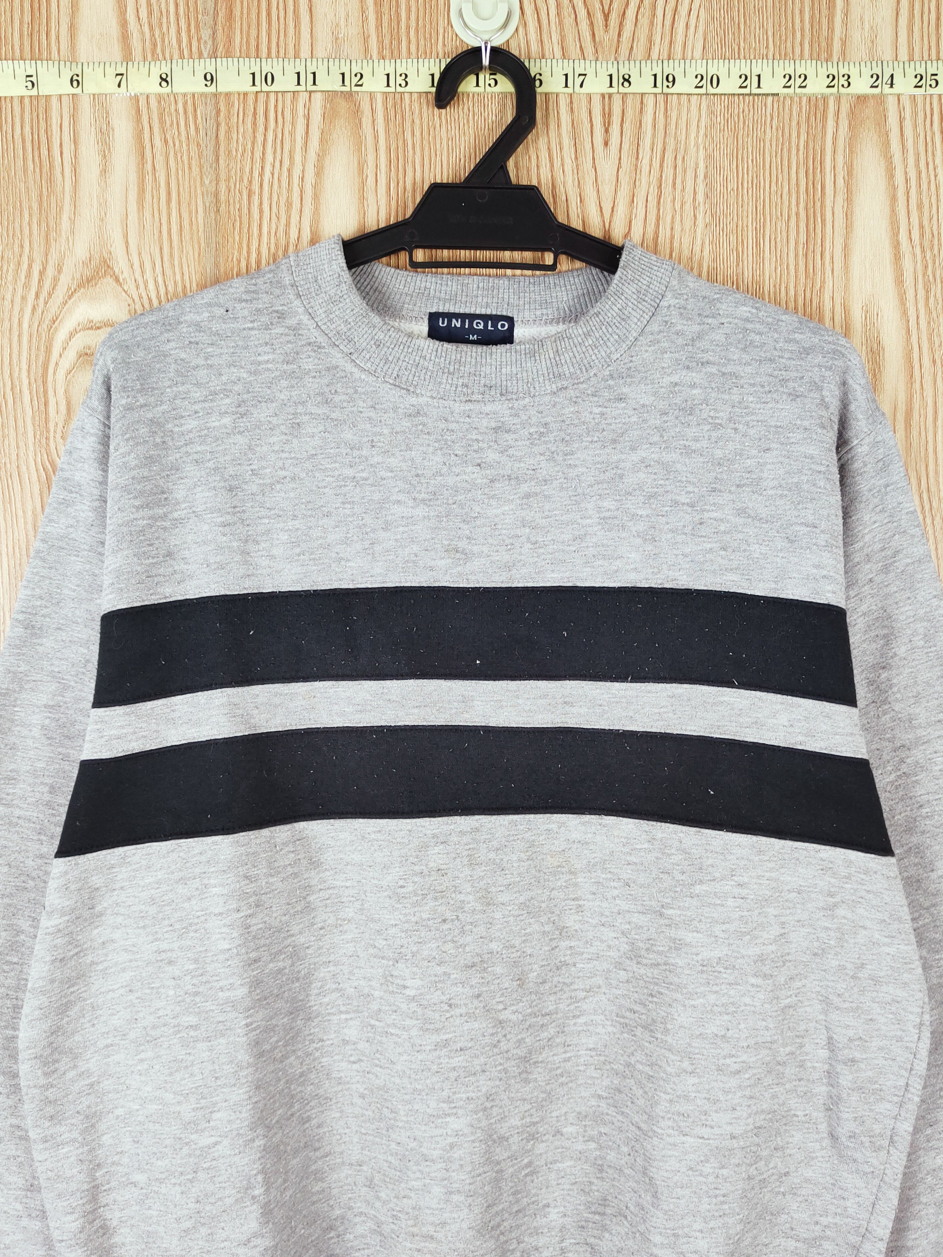 Uniqlo × Vintage Vintage & Rare design by Uniqlo Gray Sweatshirts Size US M / EU 48-50 / 2 - 2 Thumbnail
