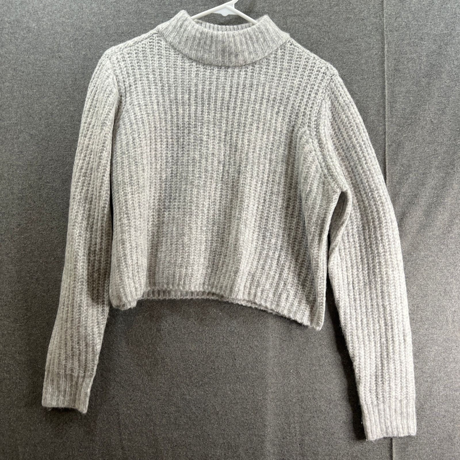 Garage Garage Turtleneck Gray Sweater Womens Medium Size M / US 6-8 / IT 42-44 - 1 Thumbnail