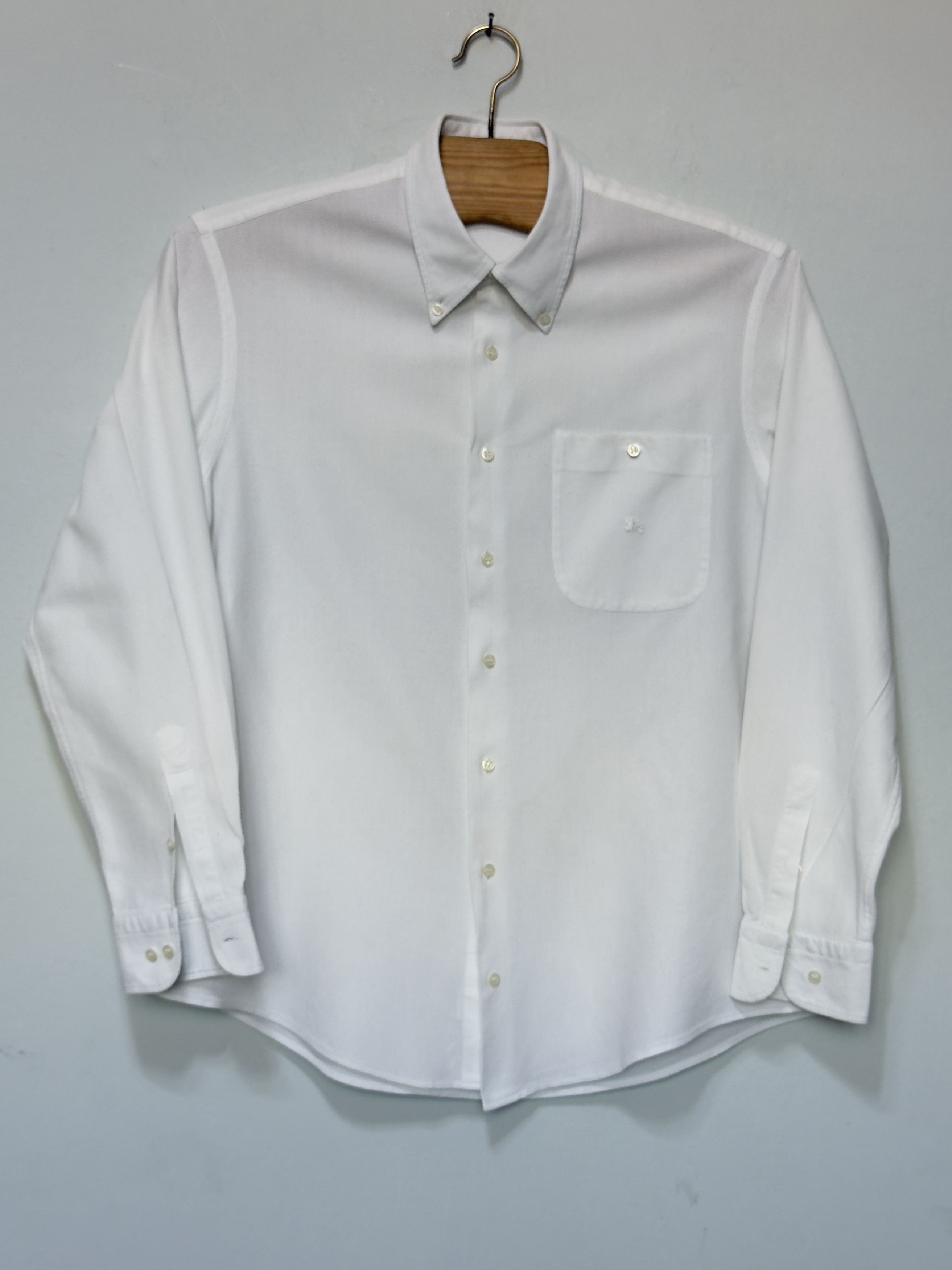 Burberry 🔥 Burberry white shirt size L cotton Size US L / EU 52-54 / 3 - 2 Thumbnail