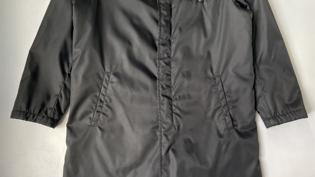 Prada A/W 09 Black Nylon Mac Jacket Size US L / EU 52-54 / 3 - 7 Thumbnail
