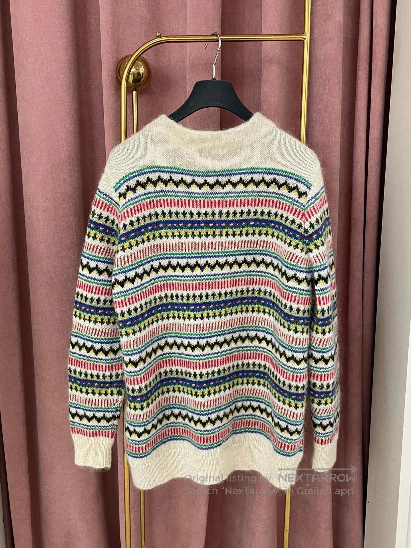 Saint Laurent Paris Saint Laurent Colorful Striped Cardigan. Size XS / US 0-2 / IT 36-38 - 2 Thumbnail