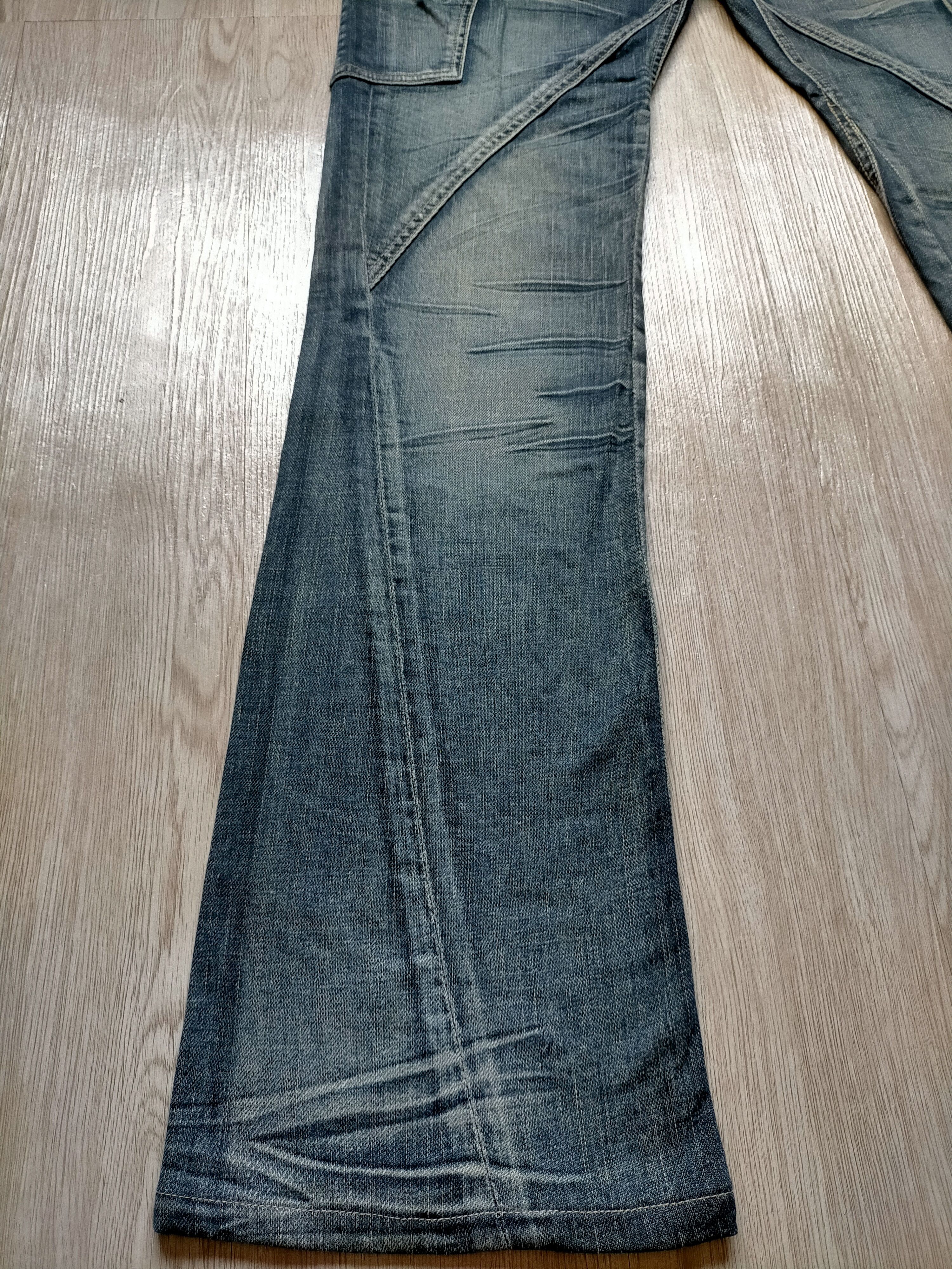 If Six Was Nine Flare Jeans Michel Klein Japan Boot cut Denim Size US 32 / EU 48 - 7 Thumbnail
