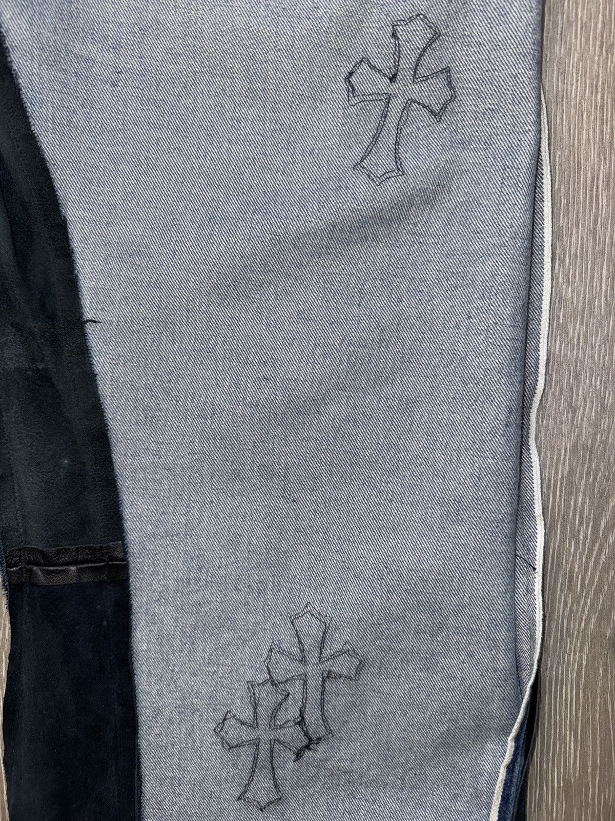 Chrome Hearts × Gallery Dept. 1 Of 1 Chrome Hearts x Gallery Dept Jeans Size US 42 / EU 58 - 23 Thumbnail