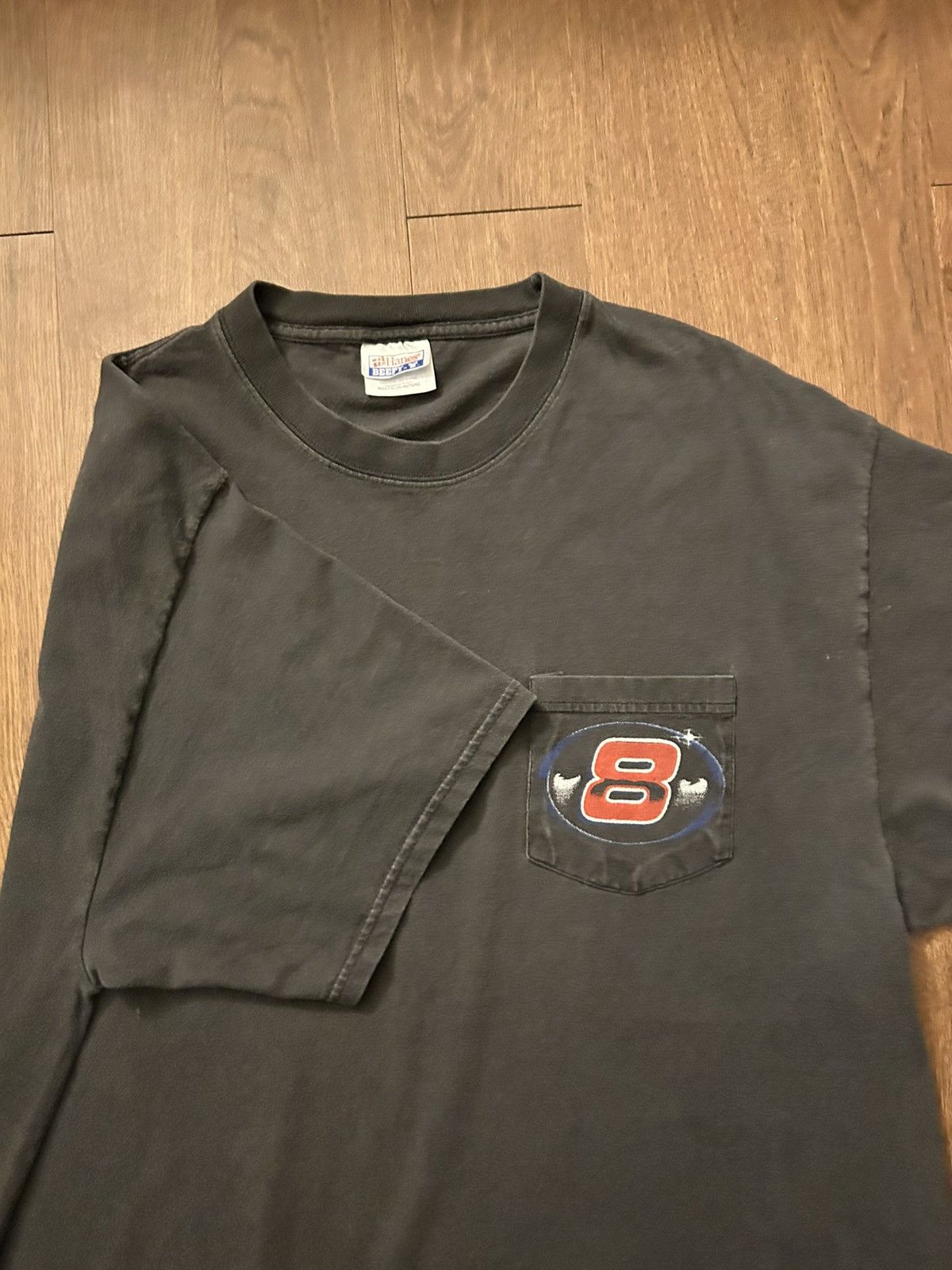 Vintage Vintage Dale Earnhardt Faded Distressed T-Shirt Size US XL / EU 56 / 4 - 4 Thumbnail