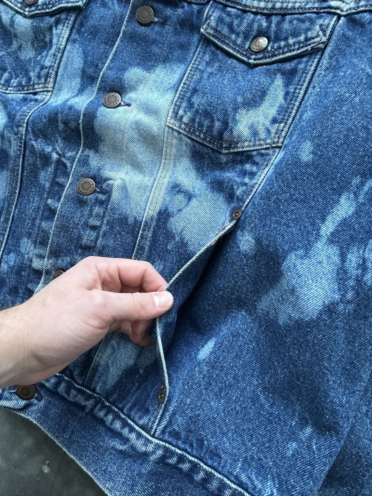 Wrangler Vintage 90s Wrangler 13oz Denim Jacket Size US L / EU 52-54 / 3 - 6 Thumbnail