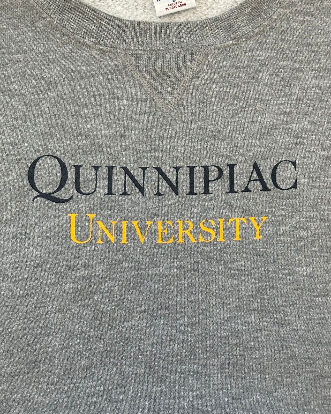 Russell Athletic Vintage Russell Athletic Quinnipiac University Sweatshirt L Size US L / EU 52-54 / 3 - 3 Thumbnail