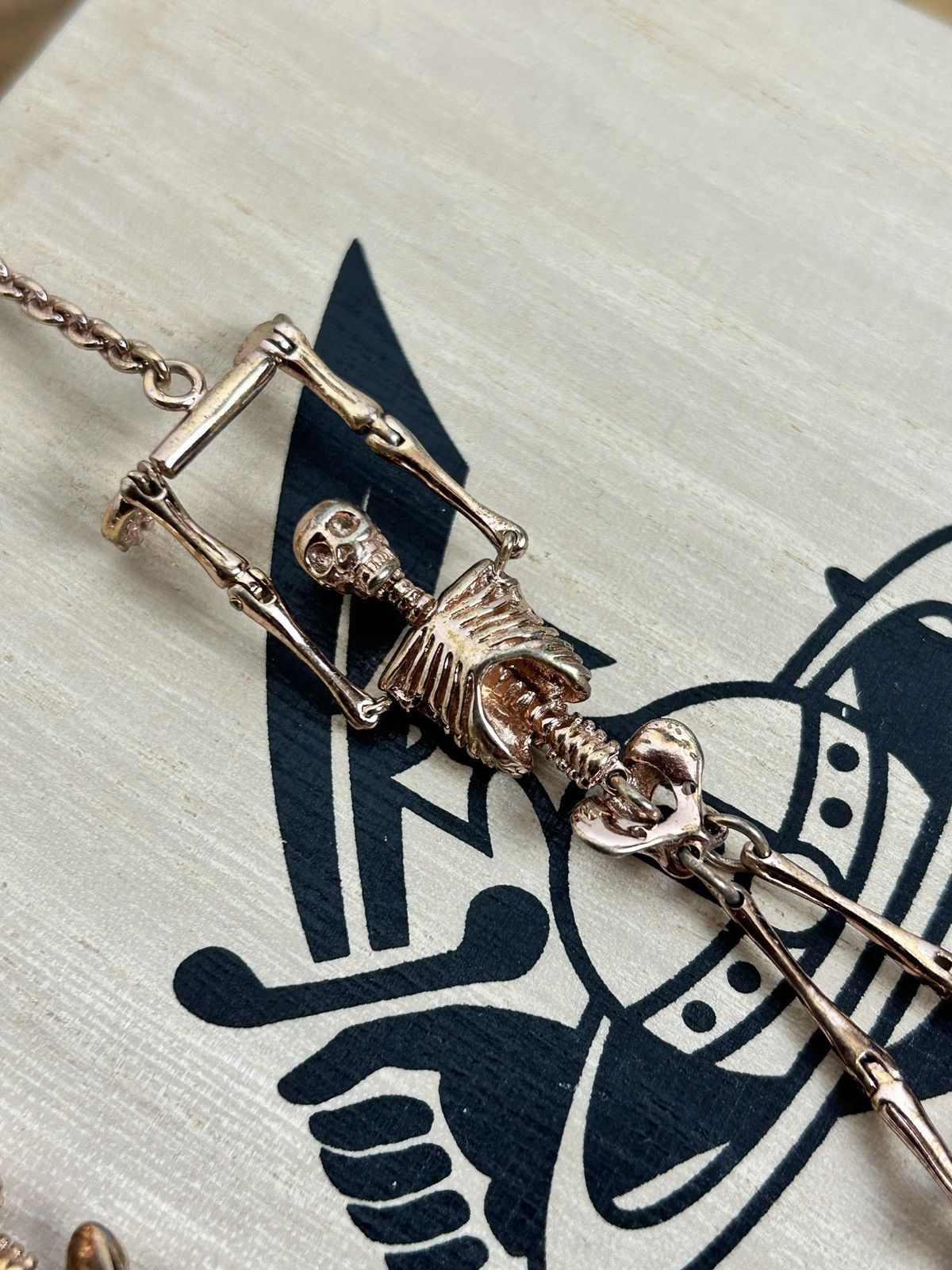 Vivienne Westwood Vintage Vivienne Westwood Skeleton Bundle Necklace Bracelet Size ONE SIZE - 4 Thumbnail