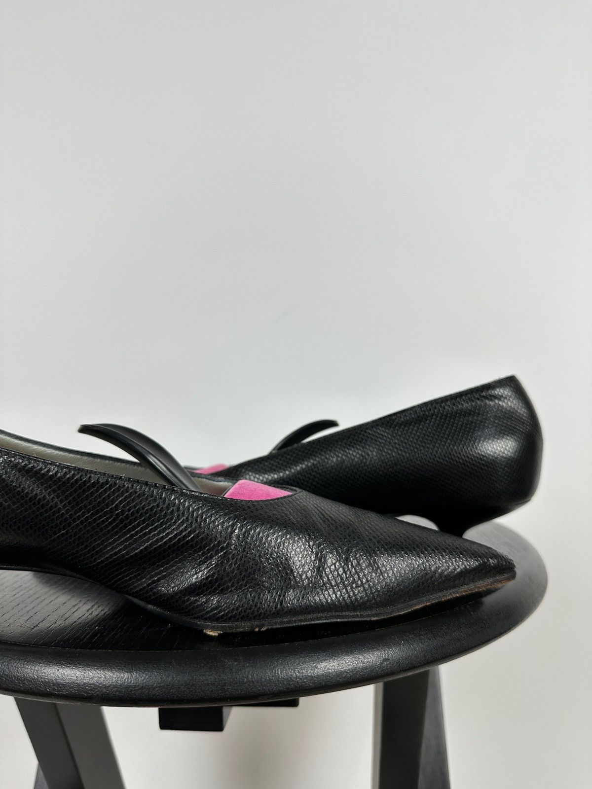 Gucci Vintage Gucci Tom Ford Black Leather Heels Size US 7.5 / IT 37.5 - 17 Thumbnail