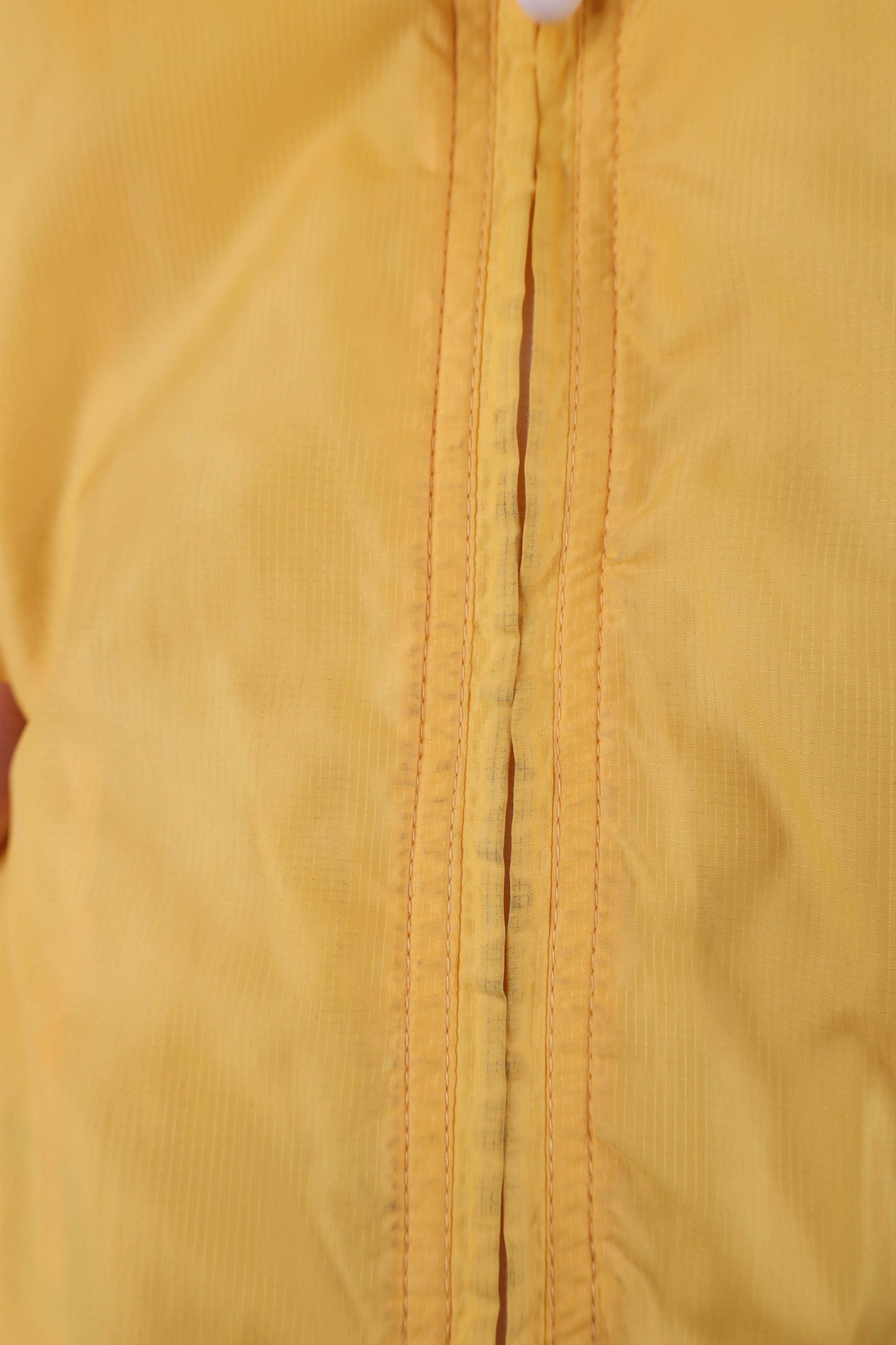 Eddie Bauer × Vintage Vintage Eddie Bauer Full Zip Windbreaker Jacket Yellow Size M / US 6-8 / IT 42-44 - 4 Thumbnail