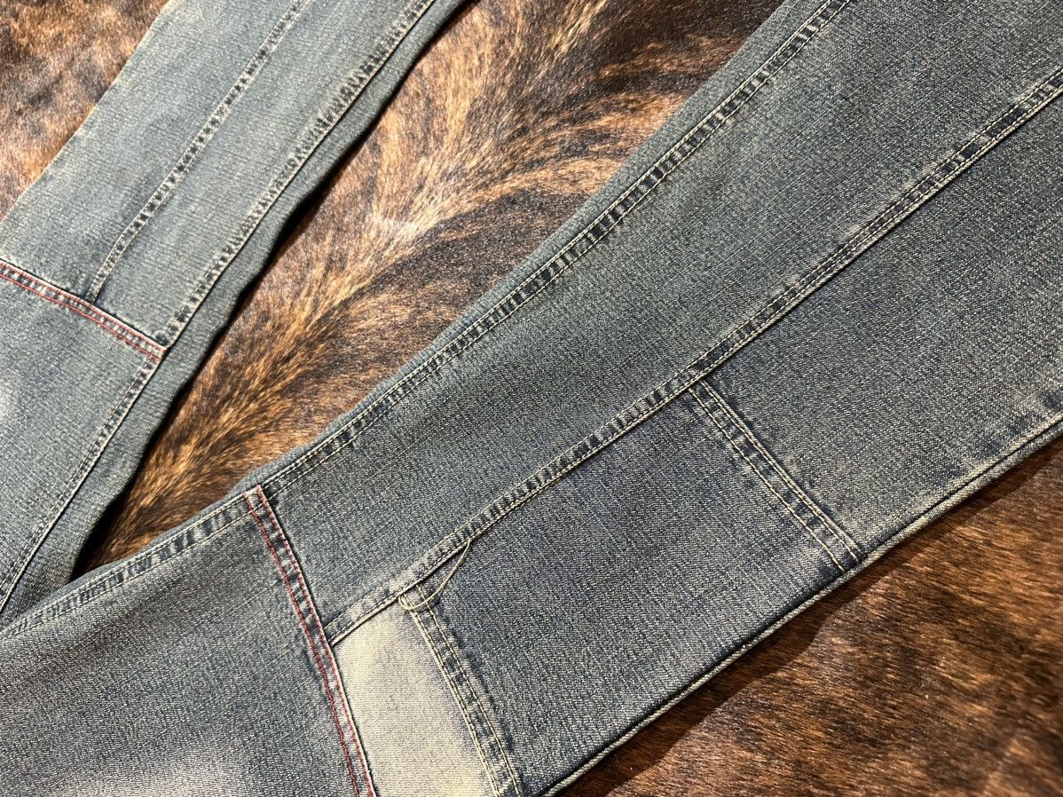 Japanese Brand × Vintage Japanese stacked flared denim Size US 28 / EU 44 - 2 Thumbnail