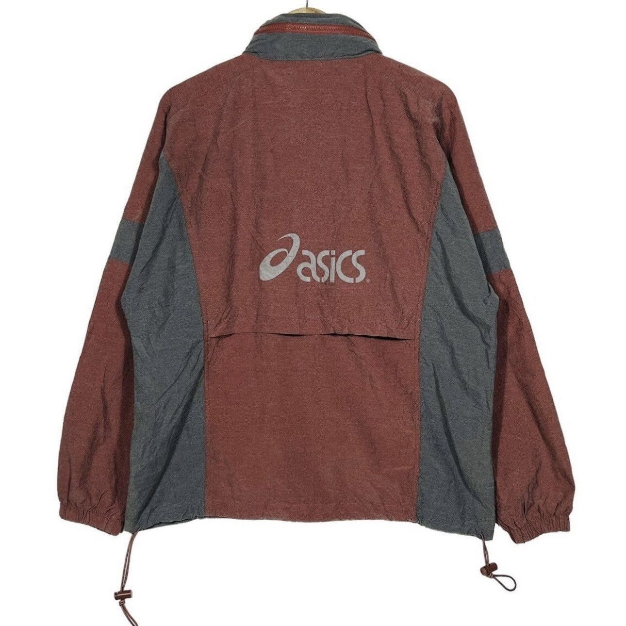 Asics Asics light jacket big logo embroidered Size US L / EU 52-54 / 3 - 2 Thumbnail