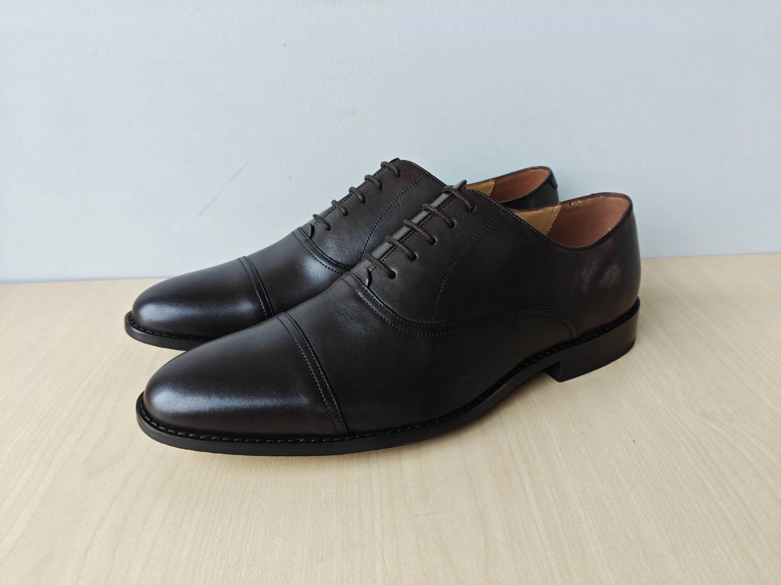 Charles Tyrwhitt Charles Tyrwhitt Men’s Dress Oxford Shoes T / 0035 Size US 11 / EU 44 - 2 Thumbnail