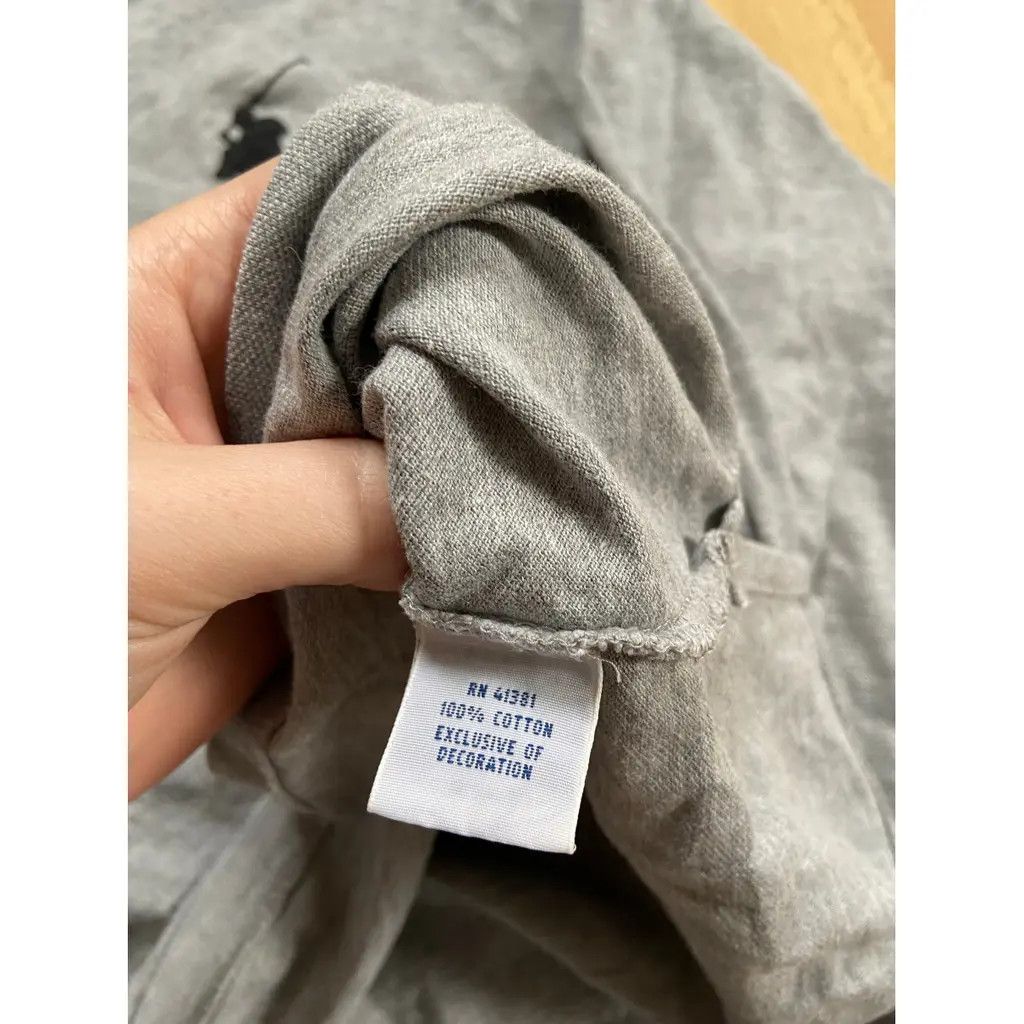 Polo Ralph Lauren Ralph Lauren Pony Long-Sleeve Polo – Grey (Size L) Size US L / EU 52-54 / 3 - 5 Thumbnail