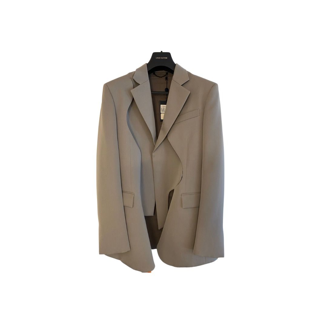 Louis Vuitton SS20 runway strap blazer jacket, c99