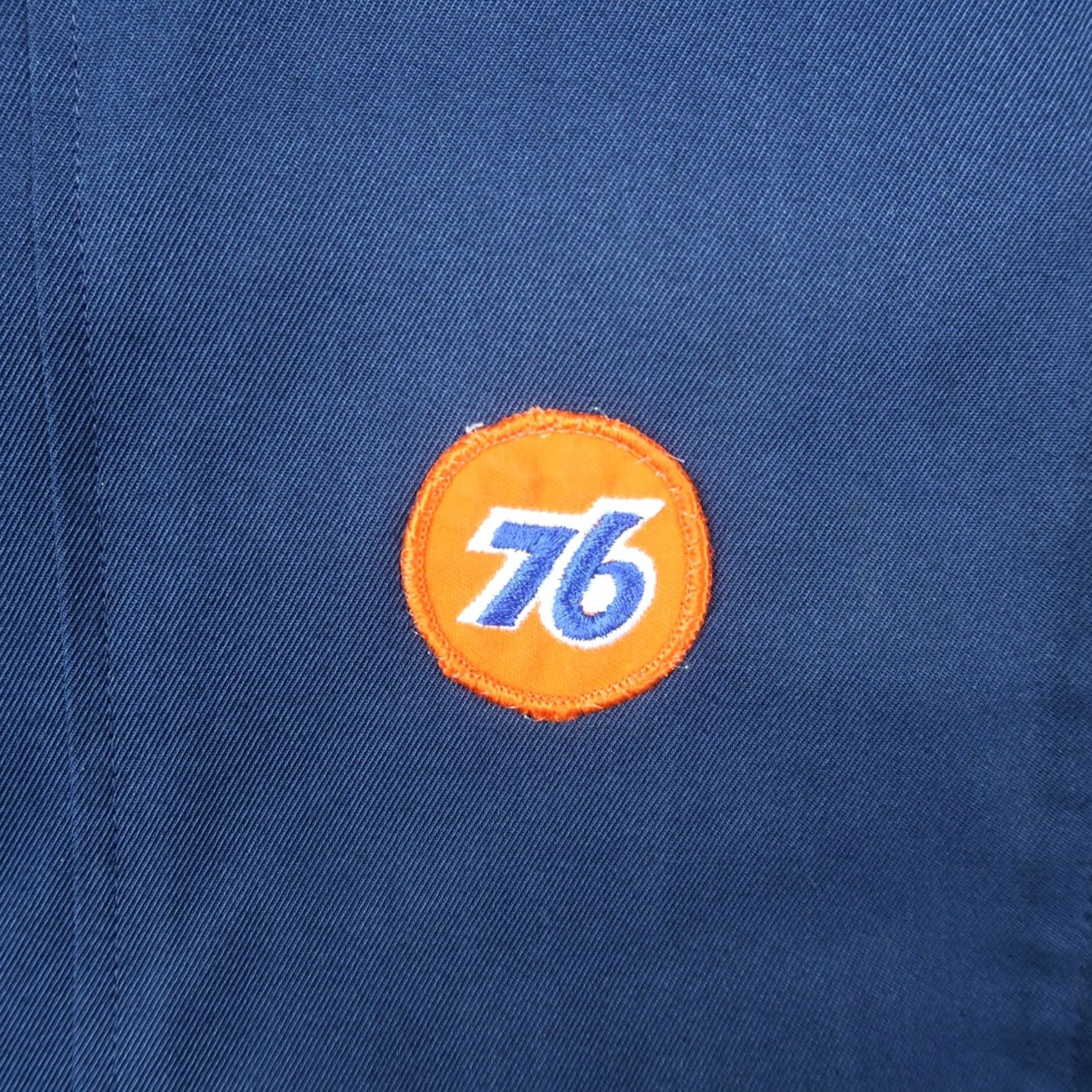 GAS VINTAGE Unitog Jacket Mens 44 Blue Bomber Jacket USA Union Made 80s Car Retro Workwear Size US S / EU 44-46 / 1 - 4 Thumbnail