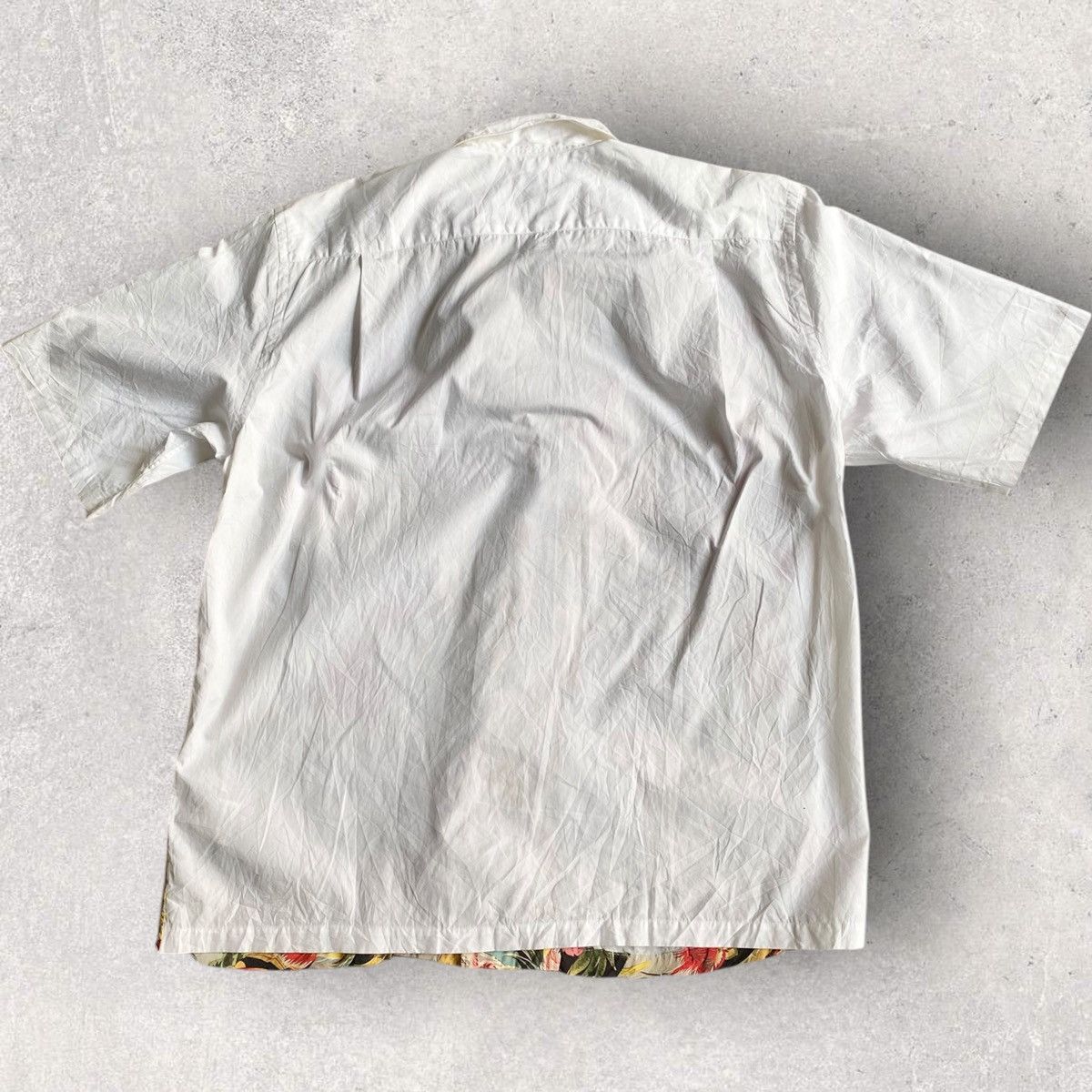 Comme des Garcons Vintage 2000 Hawaii Cut And Sew Camp Collar Shirt Size US L / EU 52-54 / 3 - 4 Thumbnail