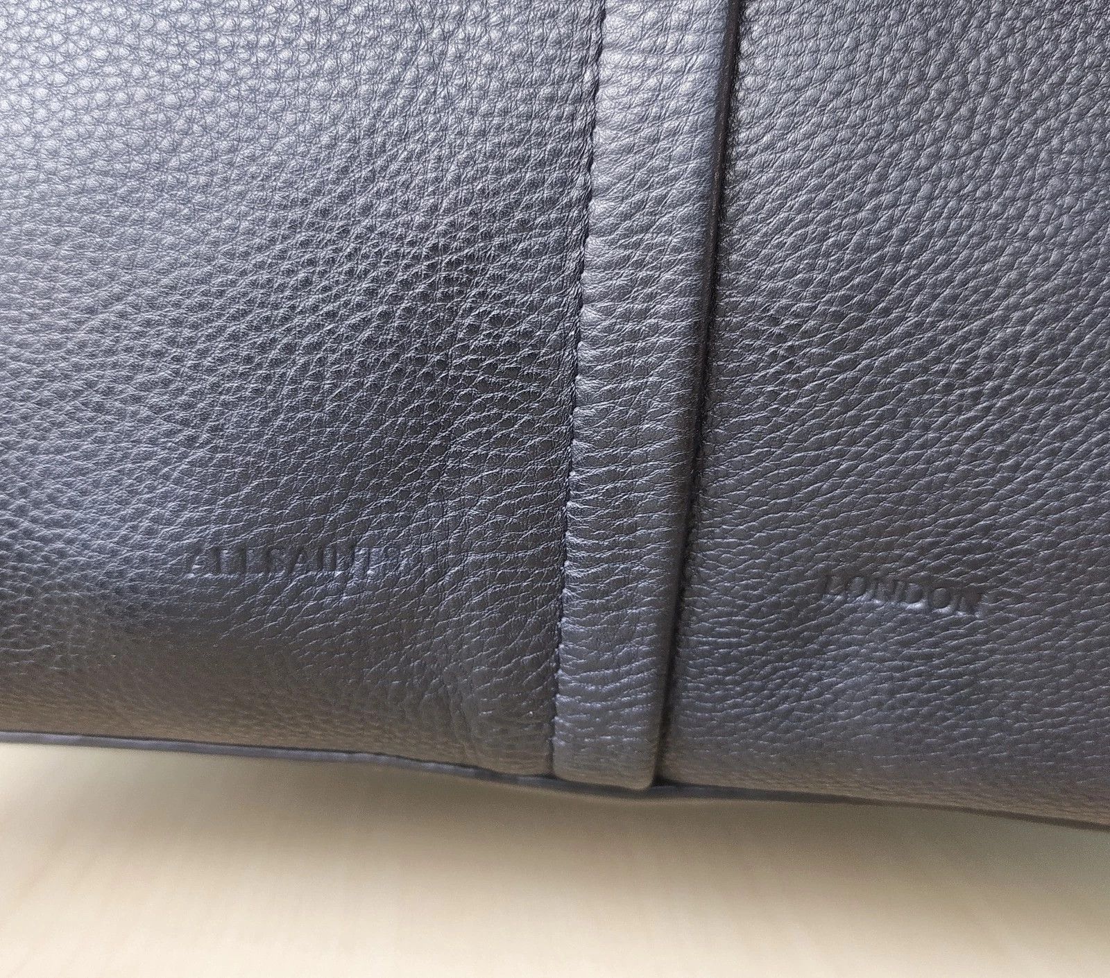 Allsaints AllSaints Phoenix Ew Leather Tote Bag FTP - 8055 Size ONE SIZE - 2 Thumbnail