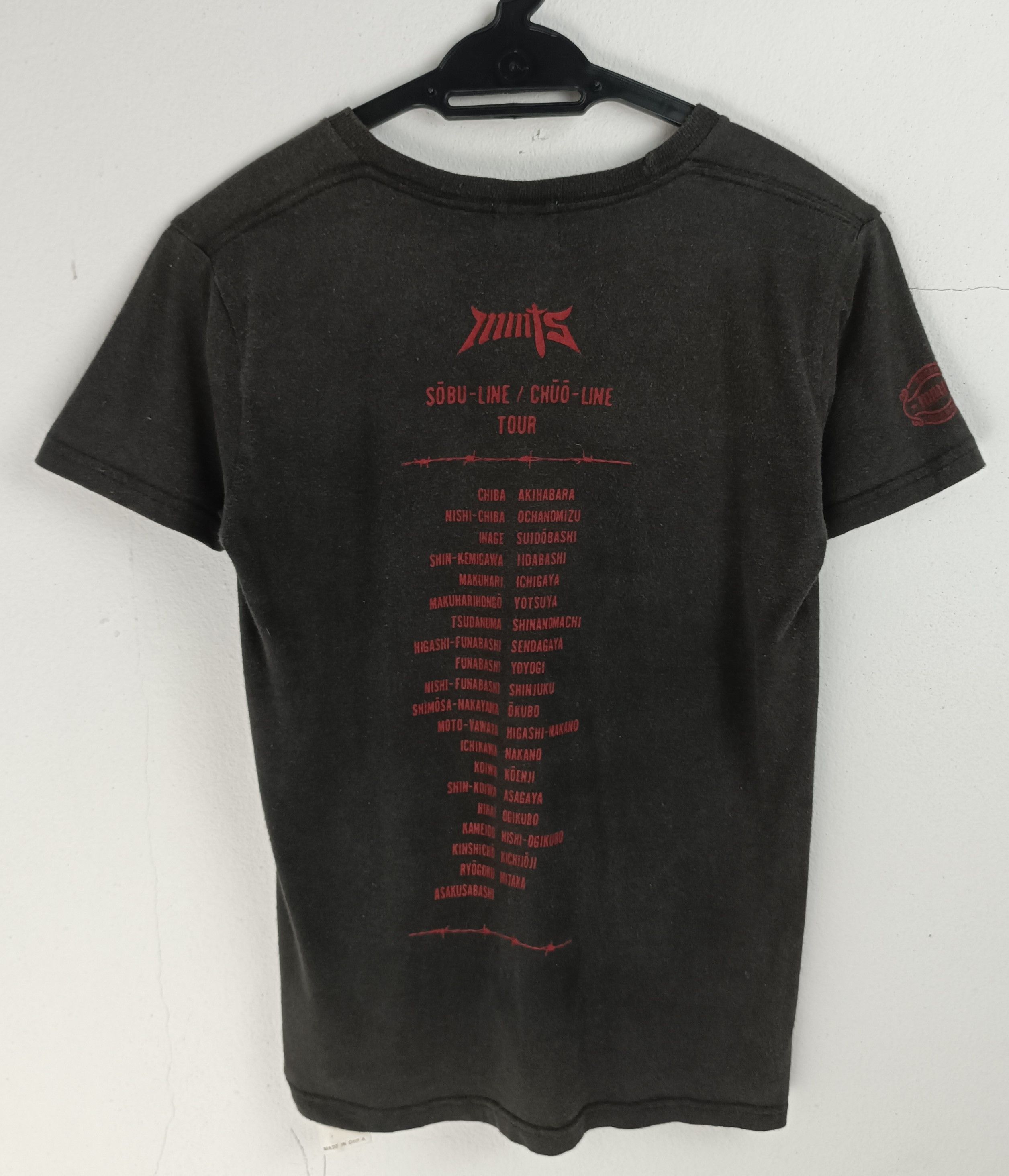 Japanese Brand VINTAGE TOKYO MMTS NAKANO NEKO CAT PETS ROCK TOUR TEE RARE Size US XS / EU 42 / 0 - 4 Thumbnail