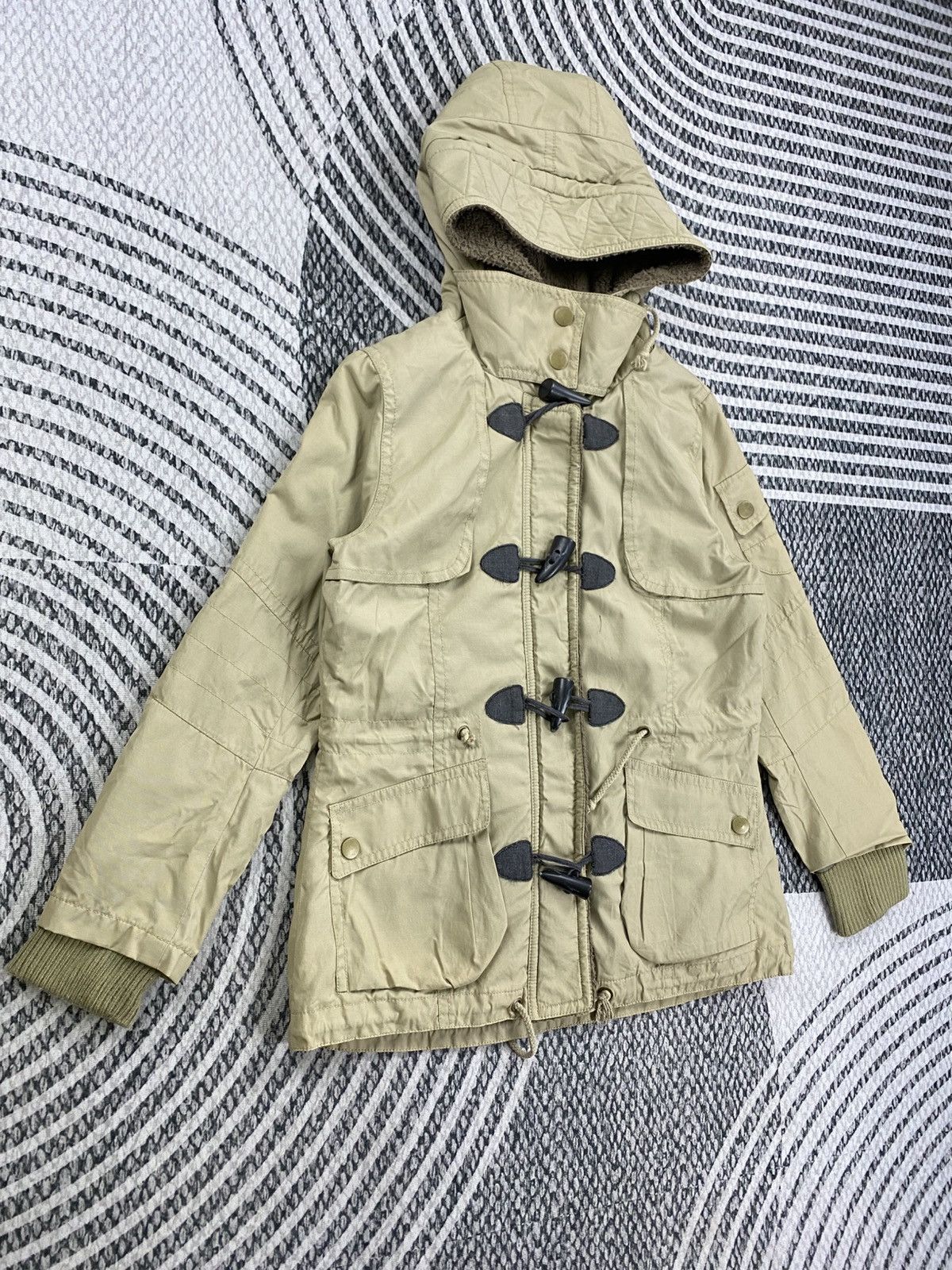 ATSURO TAYAMA Vintage Atsuro Tayama Duffle Coat Hoodie Jacket Size M / US 6-8 / IT 42-44 - 3 Thumbnail