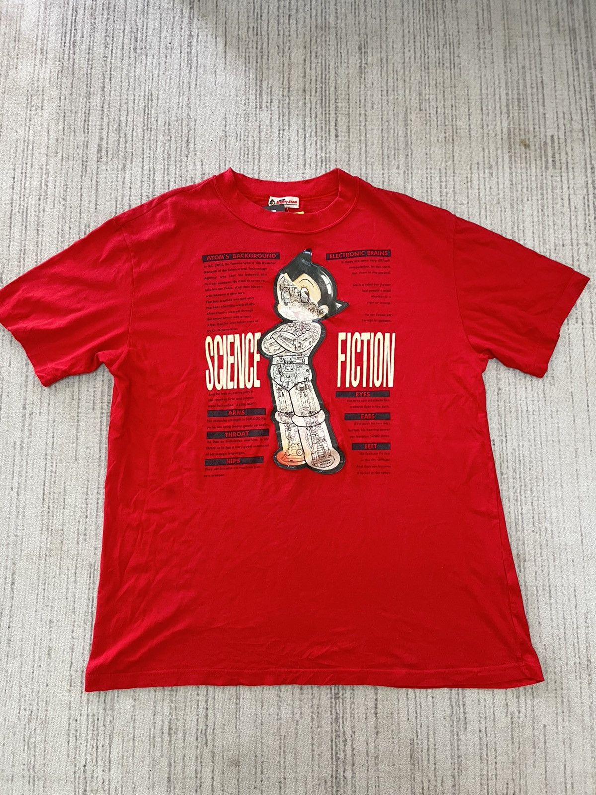 Anime Vintage 80s astro boy 3d picture shirt Size US M / EU 48-50 / 2 - 1 Thumbnail
