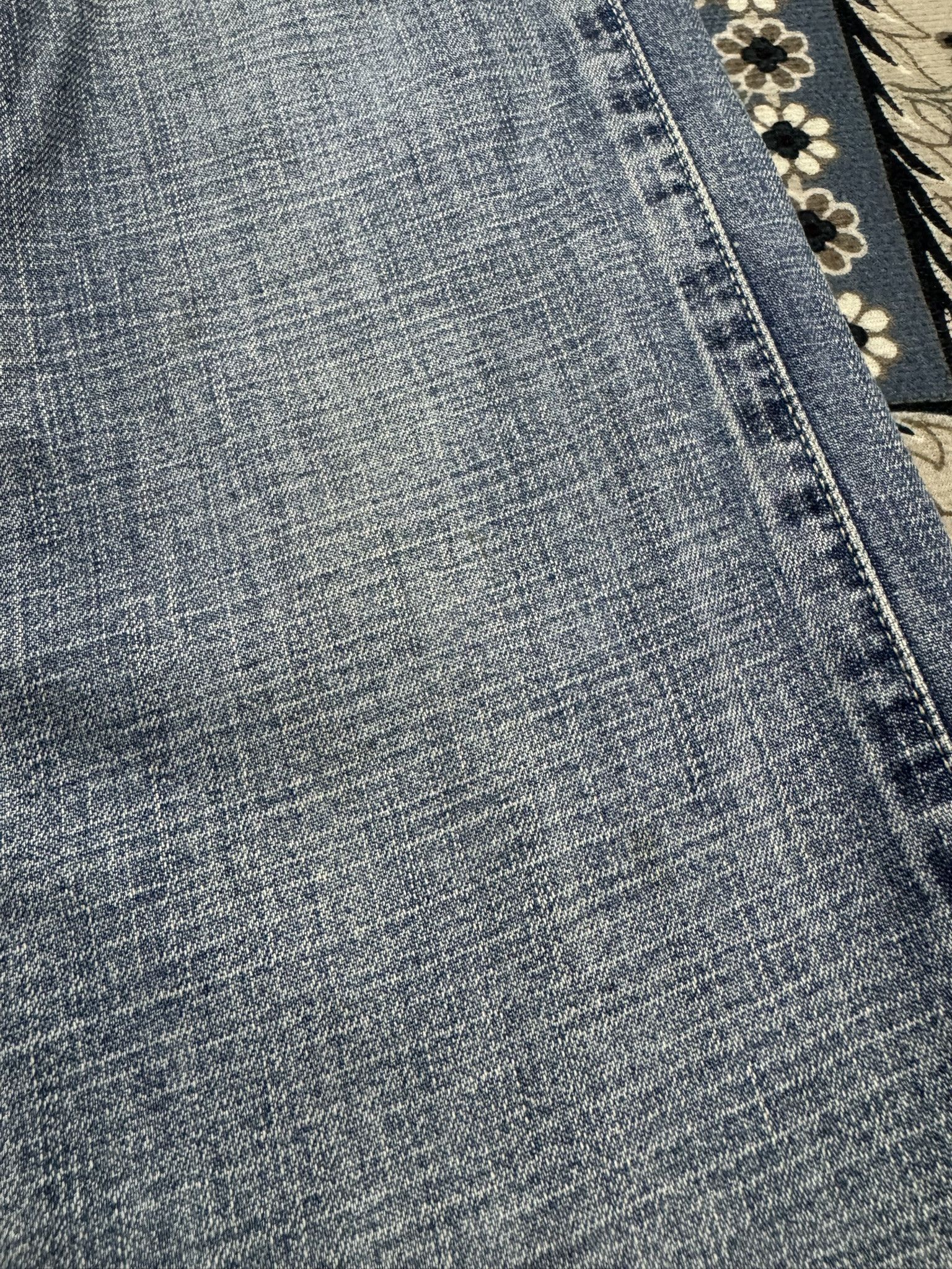 Menace × Stussy Vintage 90's Stussy Workwear Denim Baggy Style Hip Hop Size US 30 / EU 46 - 10 Thumbnail