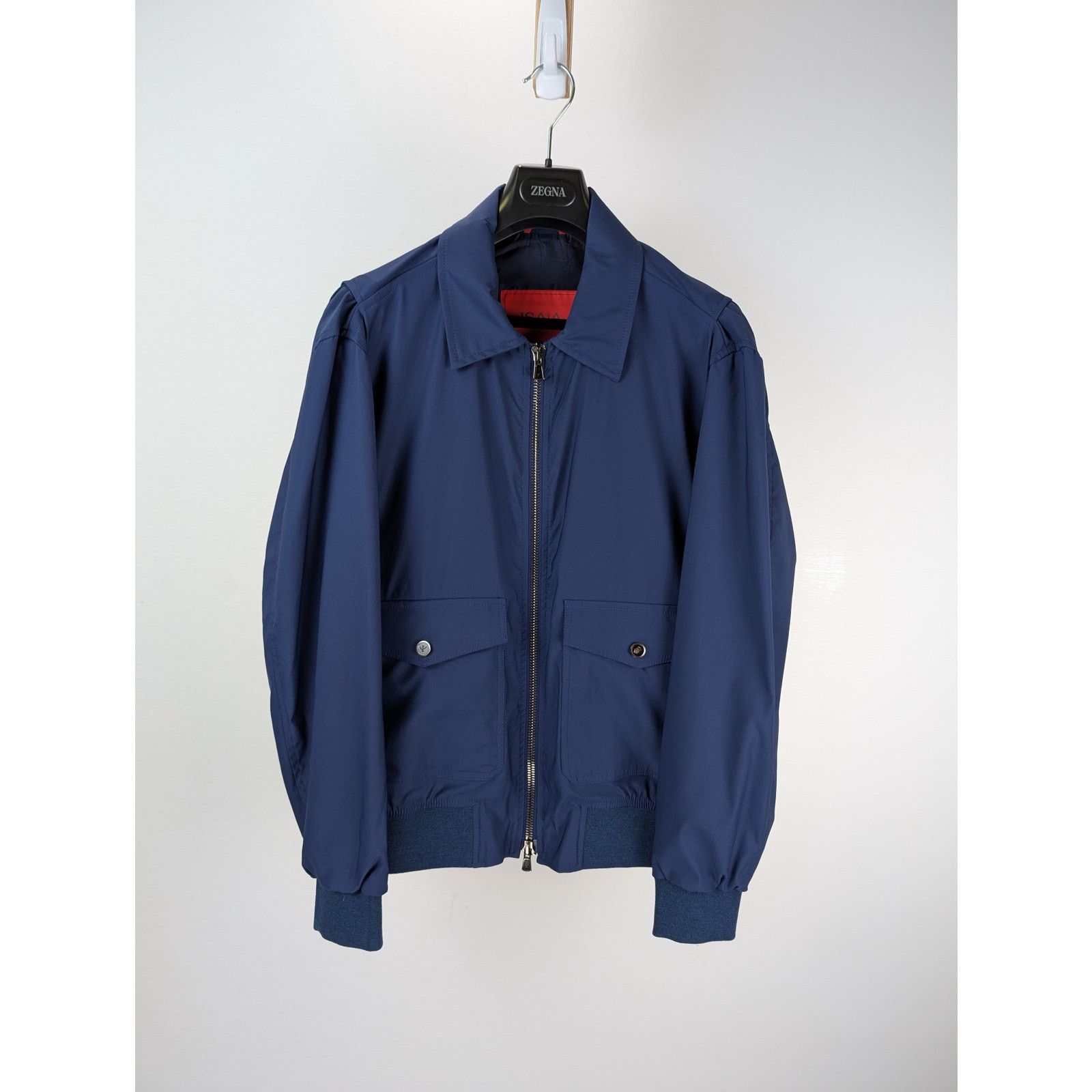 Isaia o1rshd1 CC20 Blazer Jacket in Navy Blue Size US M / EU 48-50 / 2 - 8 Thumbnail