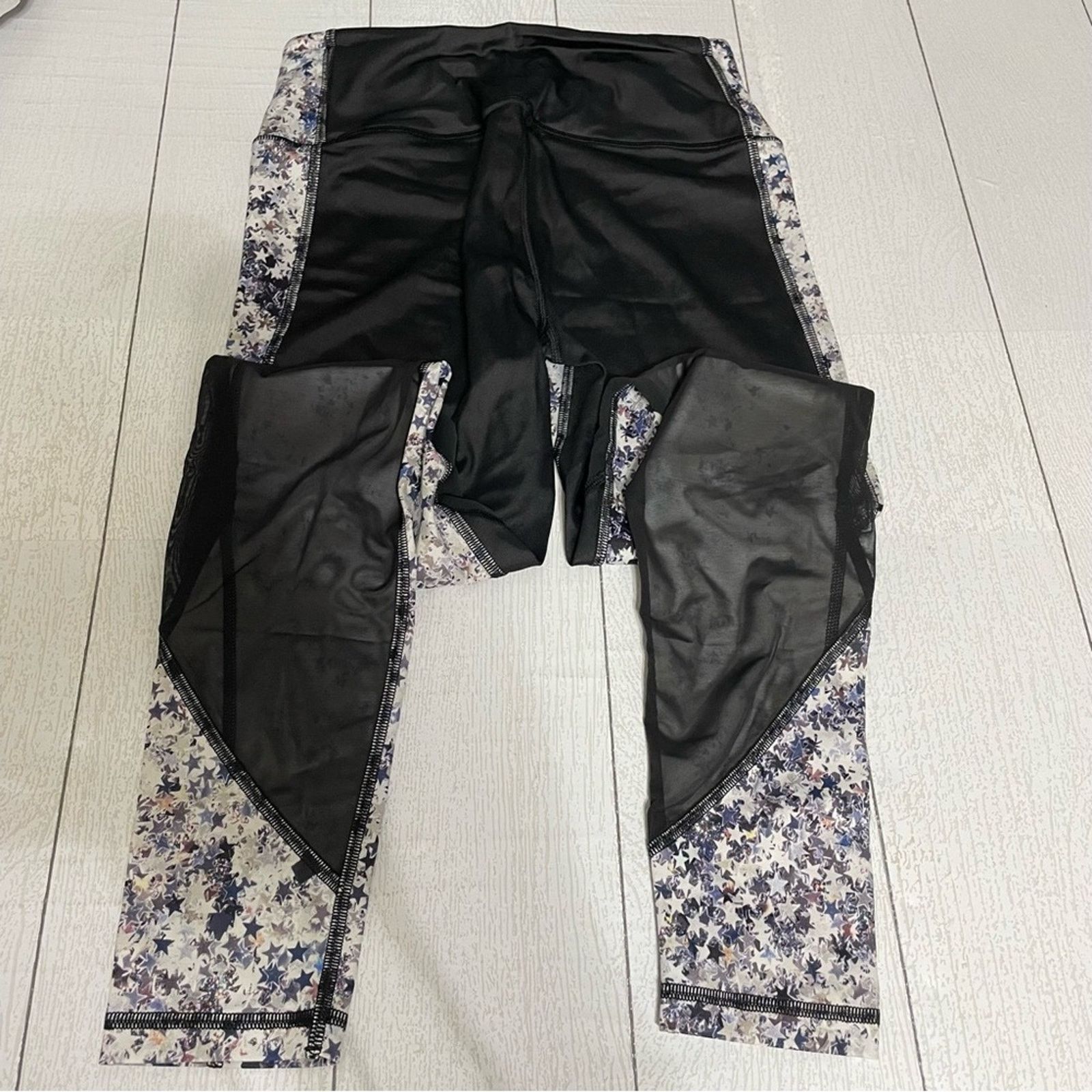 Victoria's Secret Victoria’s Secret VSX Sport Star Print Mesh Leggings Small Size 27" / US 4 / IT 40 - 10 Thumbnail