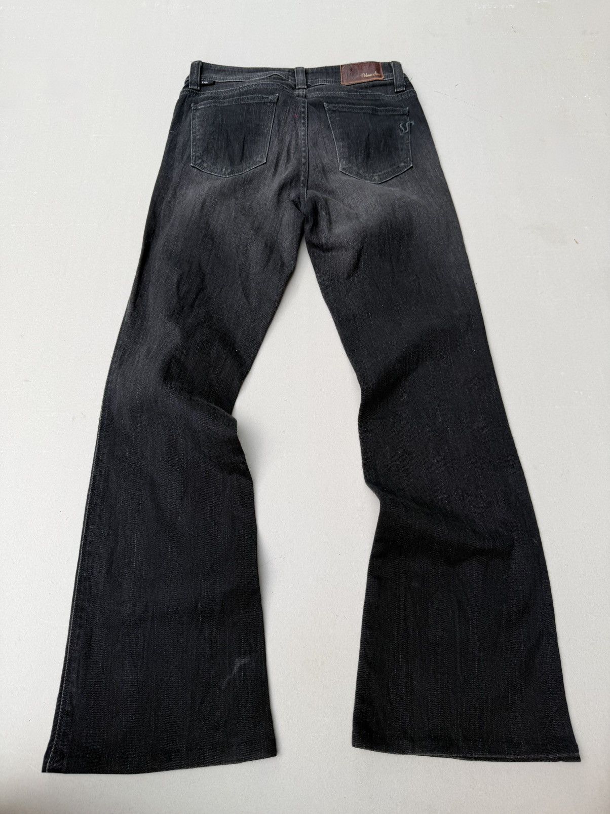 Japanese Brand VIENUS Lace up flare jeans Size US 27 - 5 Thumbnail