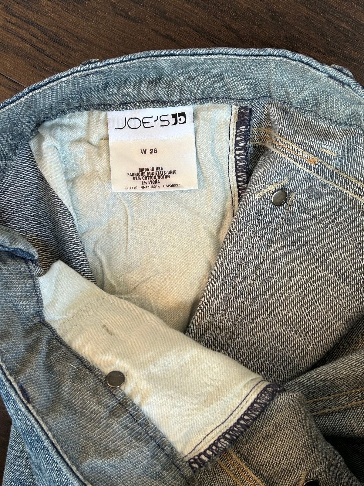 Other Vintage Y2k Embroidered Bootcut Denim Size 26" / US 2 / IT 38 - 4 Thumbnail