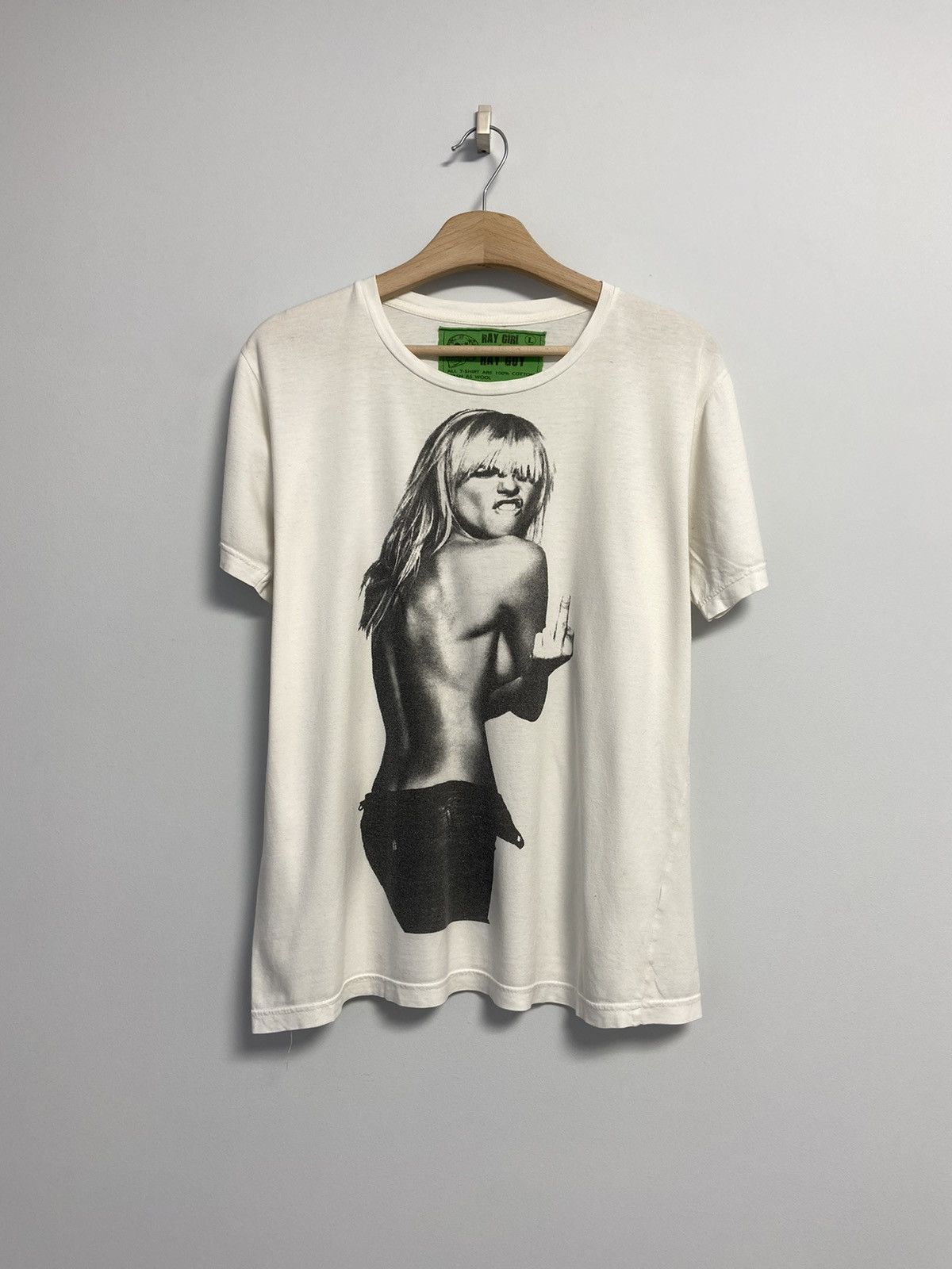 Band Tees Ray Girl Ray Guy Vintage Shirt Size US L / EU 52-54 / 3 - 1 Thumbnail