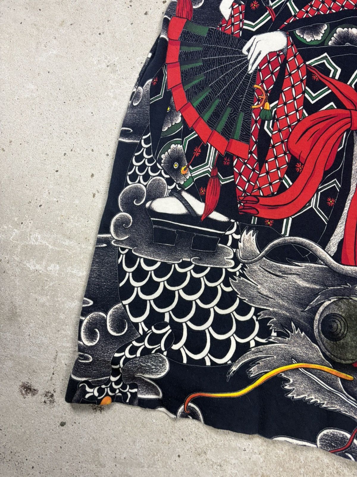Love Moschino Love Moschino Geisha Japanese Dragon Print Dress Size M / US 6-8 / IT 42-44 - 12 Thumbnail