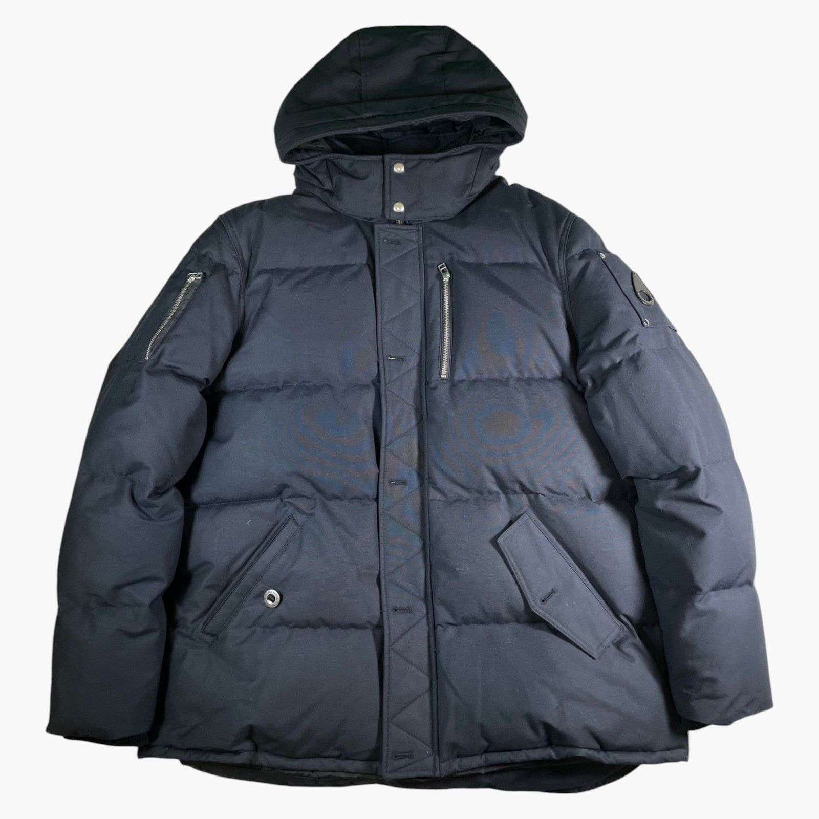 Moose Knuckles Moose Knuckles 3Q Navy Jacket Size US XL / EU 56 / 4 - 1 Thumbnail