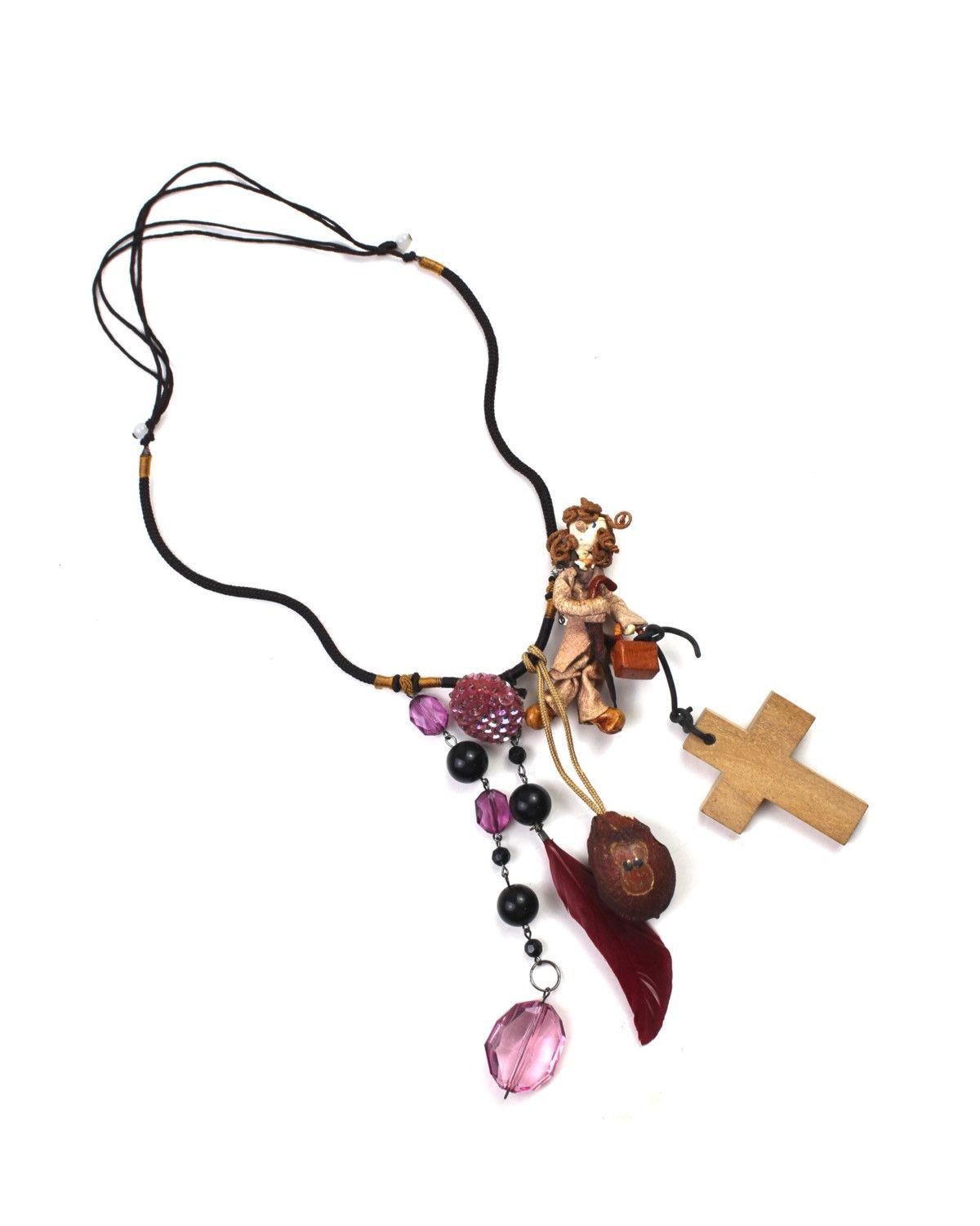 If Six Was Nine 2000S JAPANESE MADE GYPSY SPIRIT STORYTELLER NECKLACE Size ONE SIZE - 2 Thumbnail