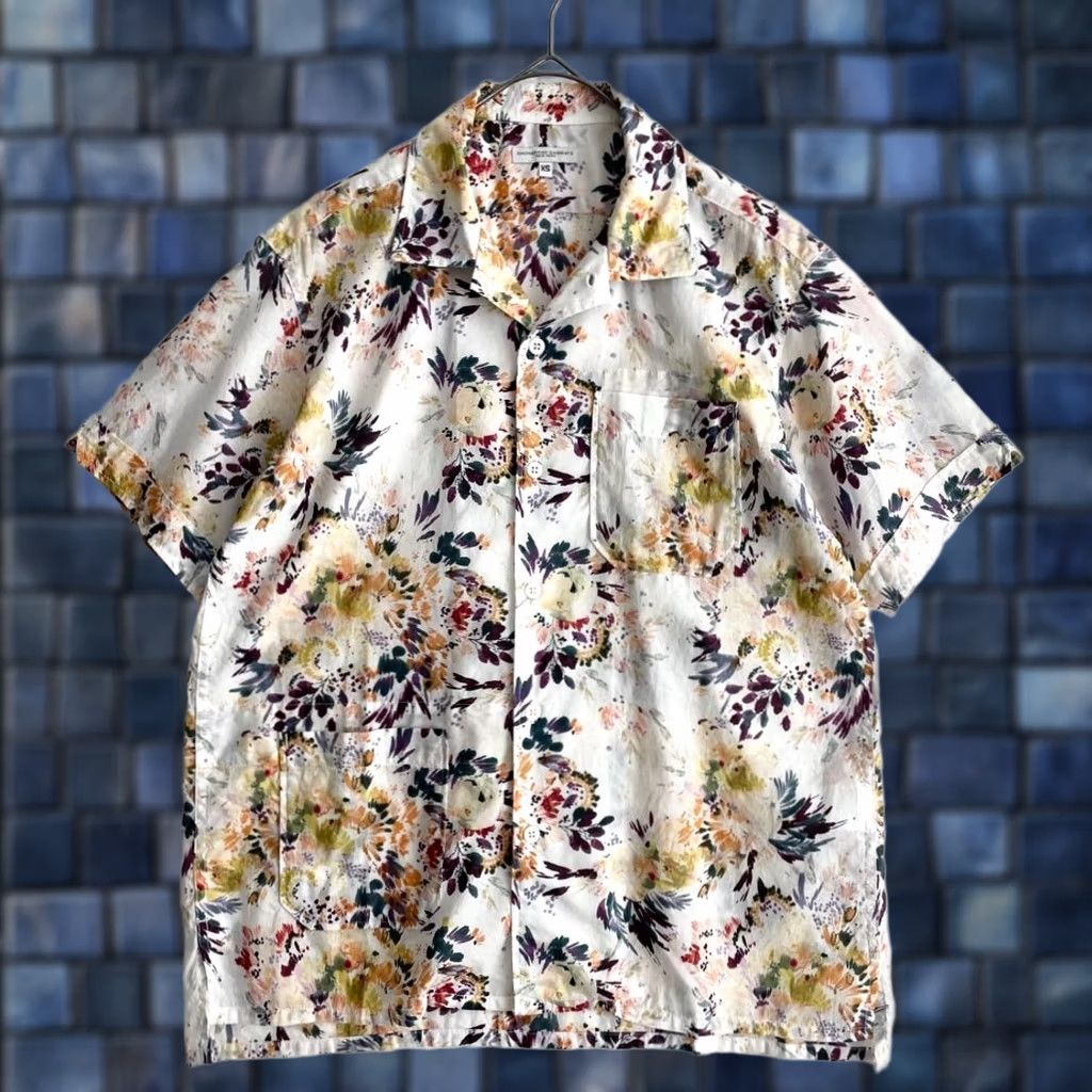 Engineered Garments Engineered Garments Shirt XS Multicolor Floral Button-Up Long Sleeve Casual Men Size US XS / EU 42 / 0 - 1 Thumbnail