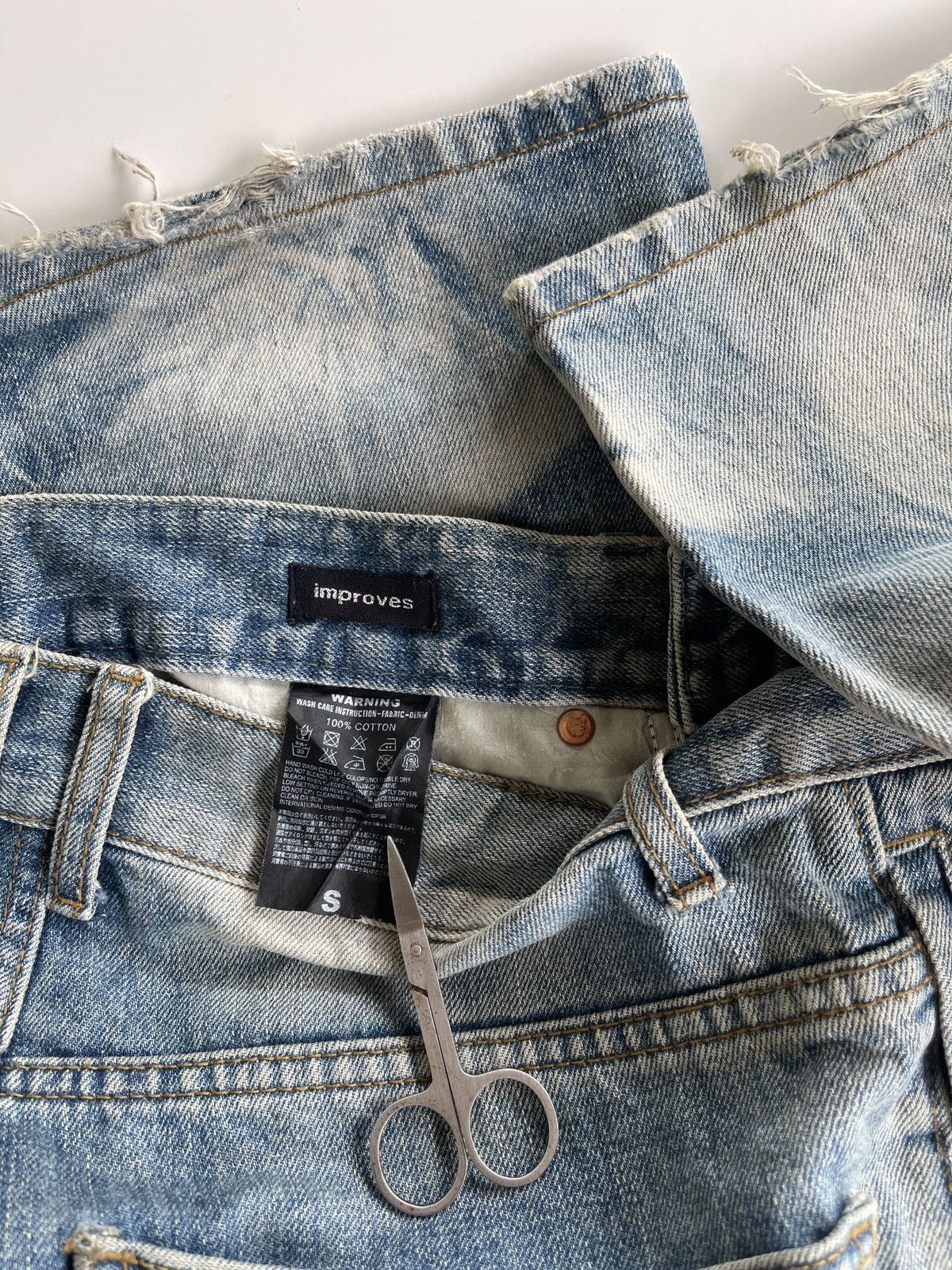Japanese Brand Improves Distressed Mudd Denim Size US 32 / EU 48 - 7 Thumbnail