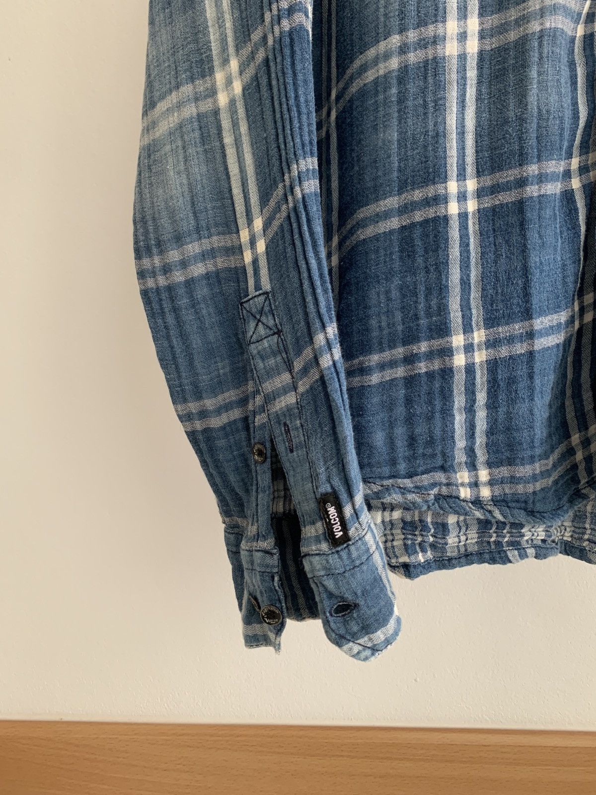 Vintage Sun Faded Vintage Flannel Shirt Distressed ERD Size US S / EU 44-46 / 1 - 7 Thumbnail