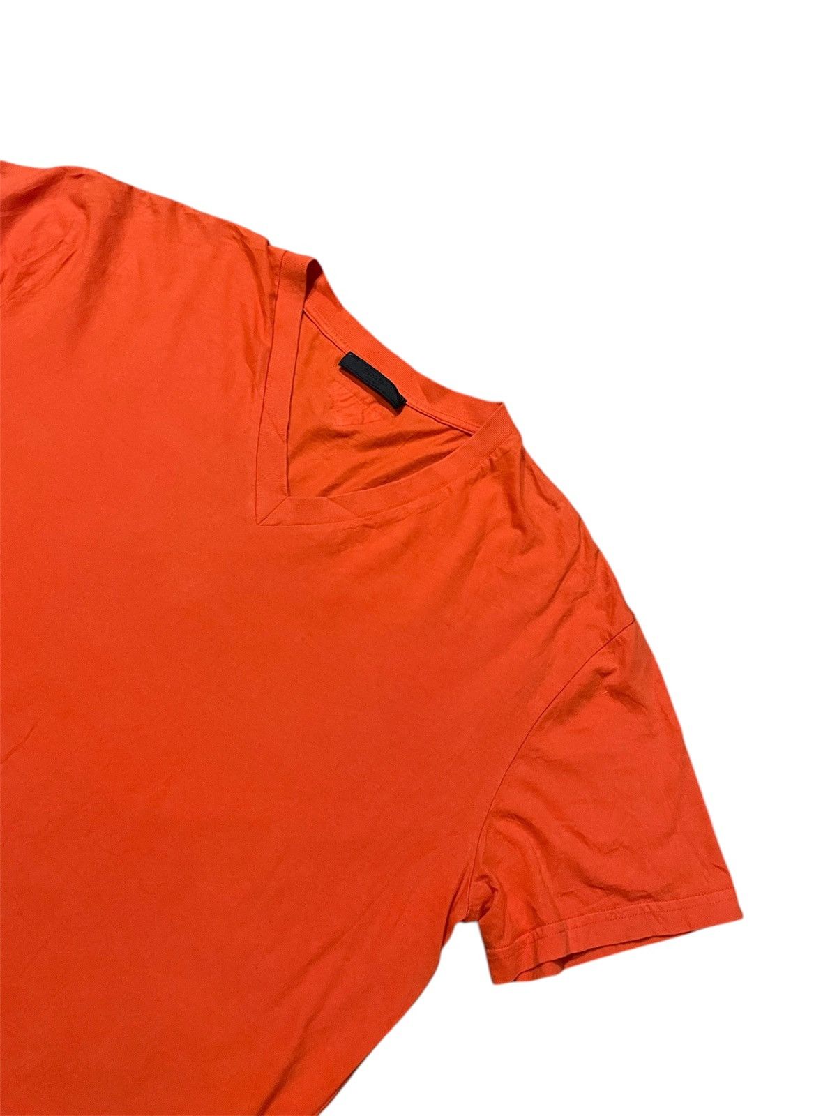 Designer × Prada Prada Milano V Neck Tee Size US XL / EU 56 / 4 - 2 Thumbnail